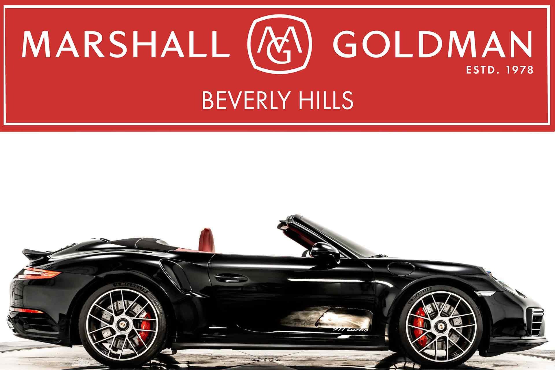 2018 Porsche 911 Turbo Cabriolet -Turbo S Wheels, Low Miles, 18 Way Adaptive Seats