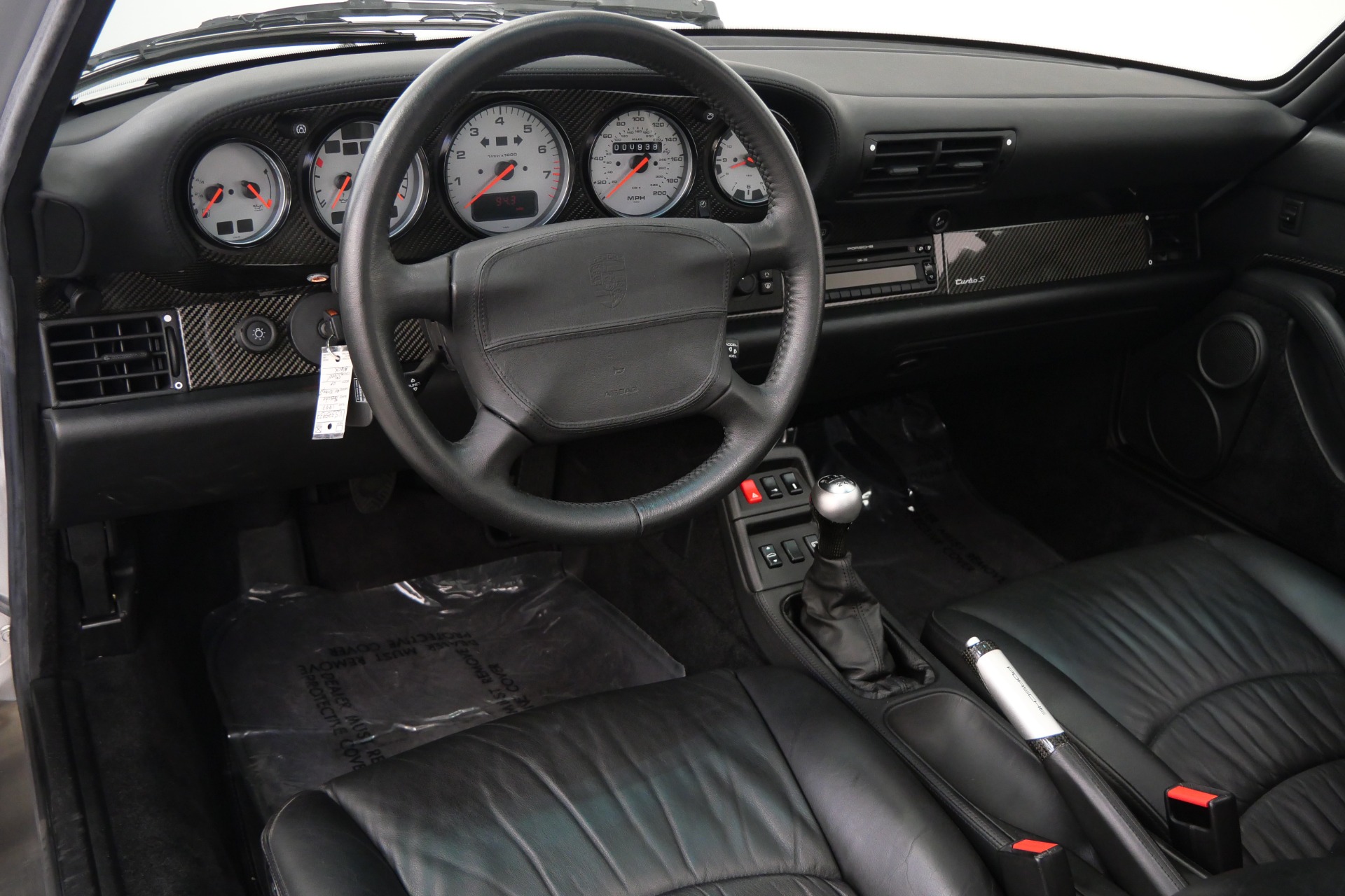 1997 911 Turbo S -938 Original Miles, CoA, Collector Grade picture #11