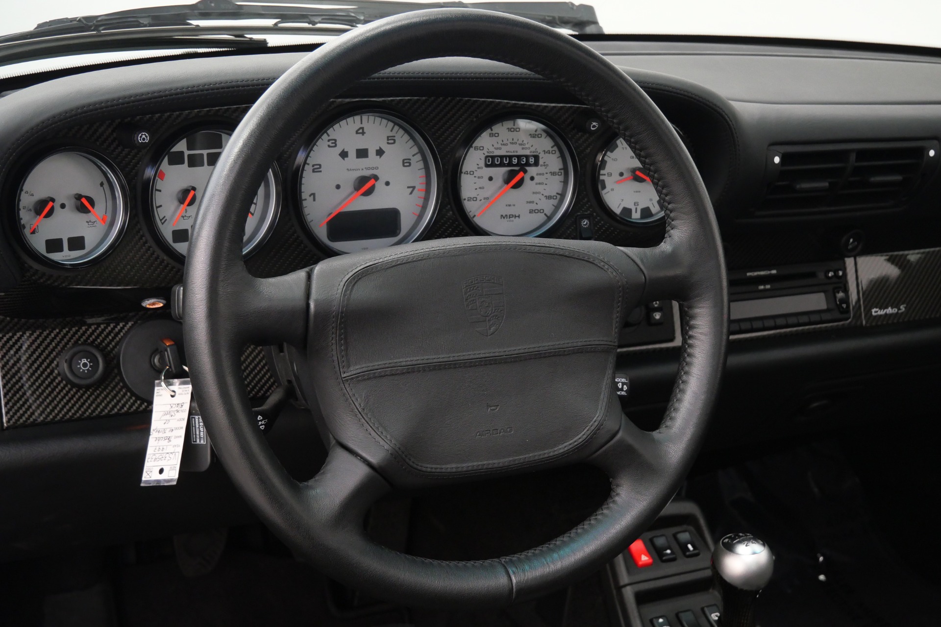 1997 911 Turbo S -938 Original Miles, CoA, Collector Grade picture #13