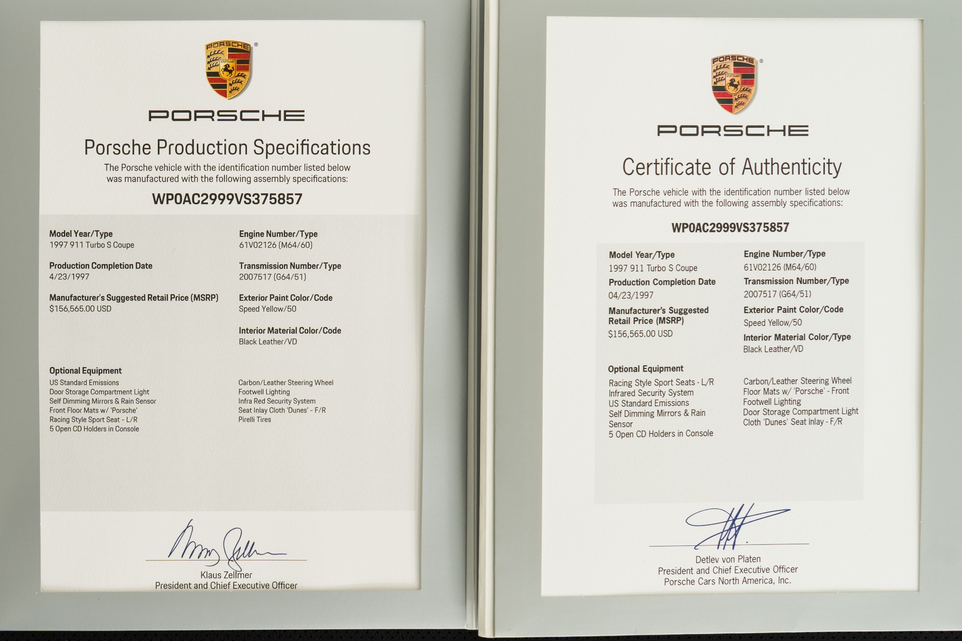 1997 911 Turbo S picture #16