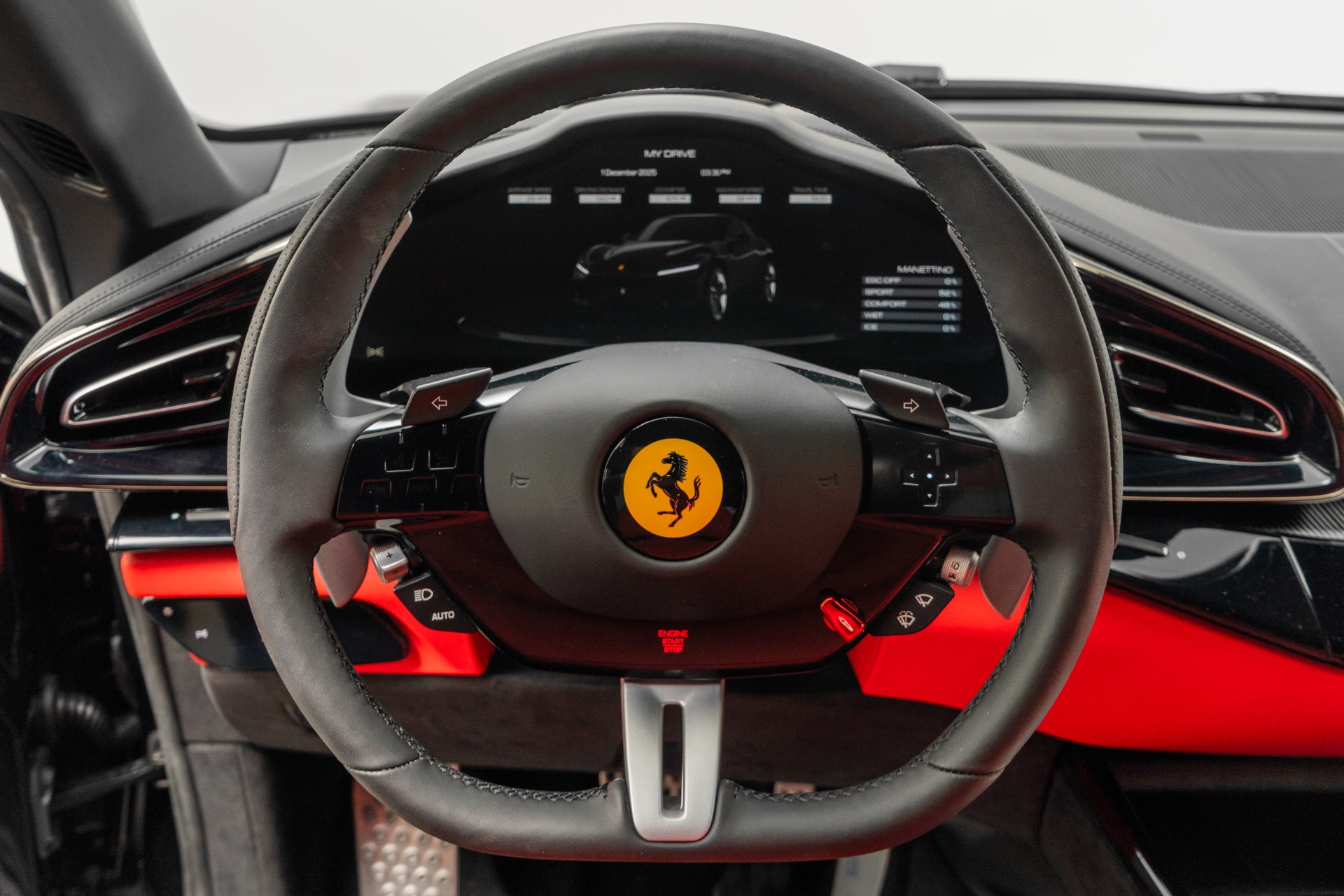 2025 Purosangue -Only 934 Miles, Rosso Ferrari Interior, Heated And Ventilated Seats, 715HP picture #6