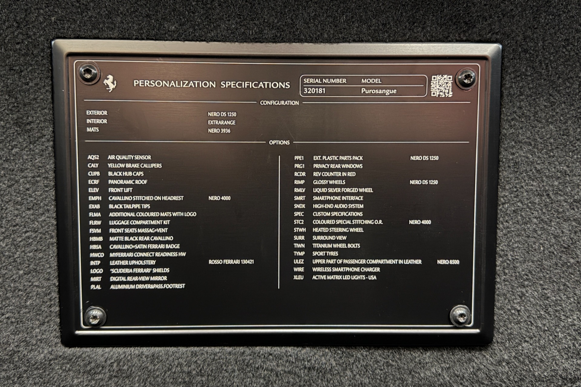 2025 Purosangue -Only 934 Miles, Rosso Ferrari Interior, Heated And Ventilated Seats, 715HP picture #15