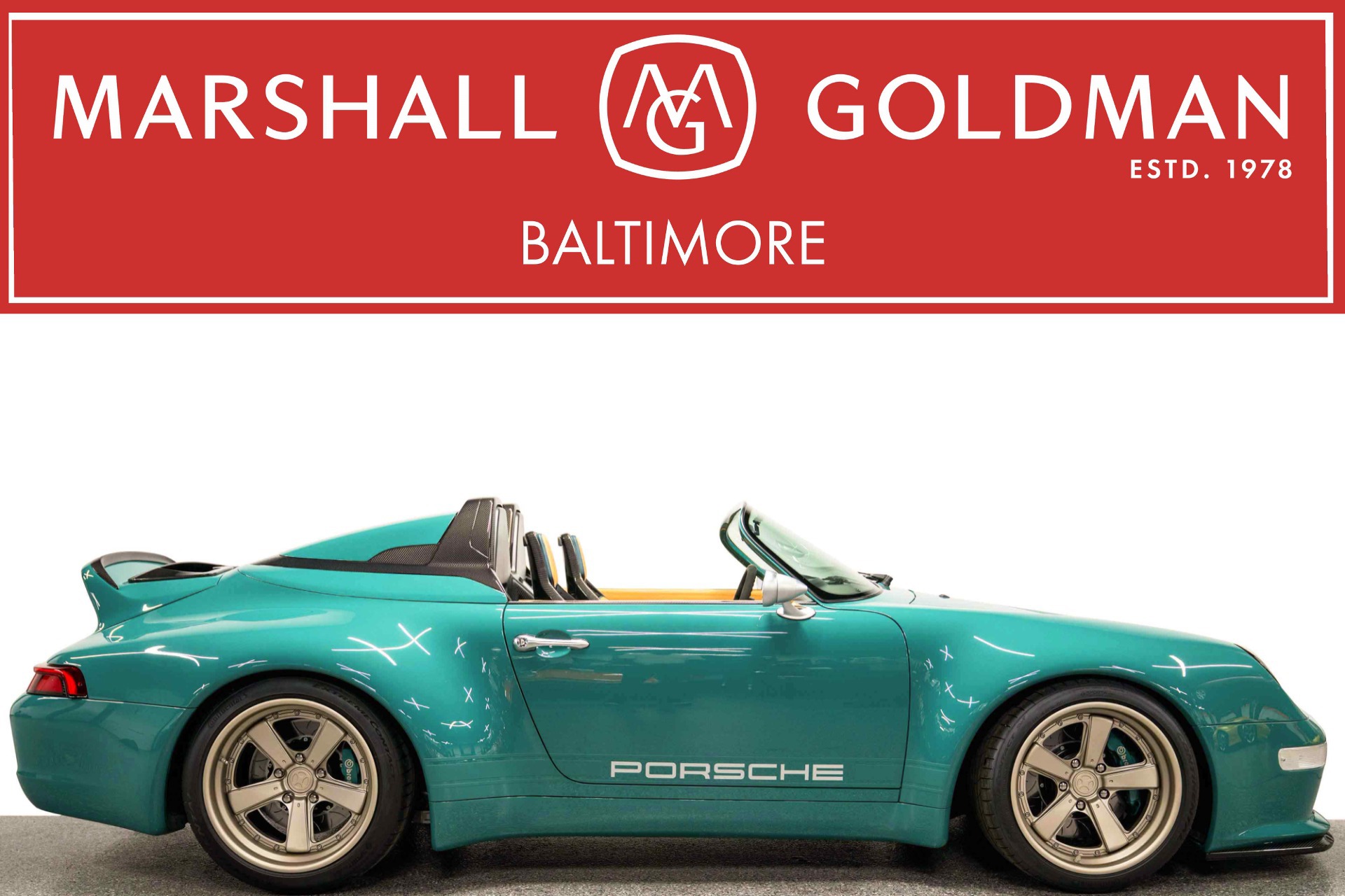 Mantis Green 1995 Porsche 911 Convertible Rear-Wheel Drive 6-Speed Manual