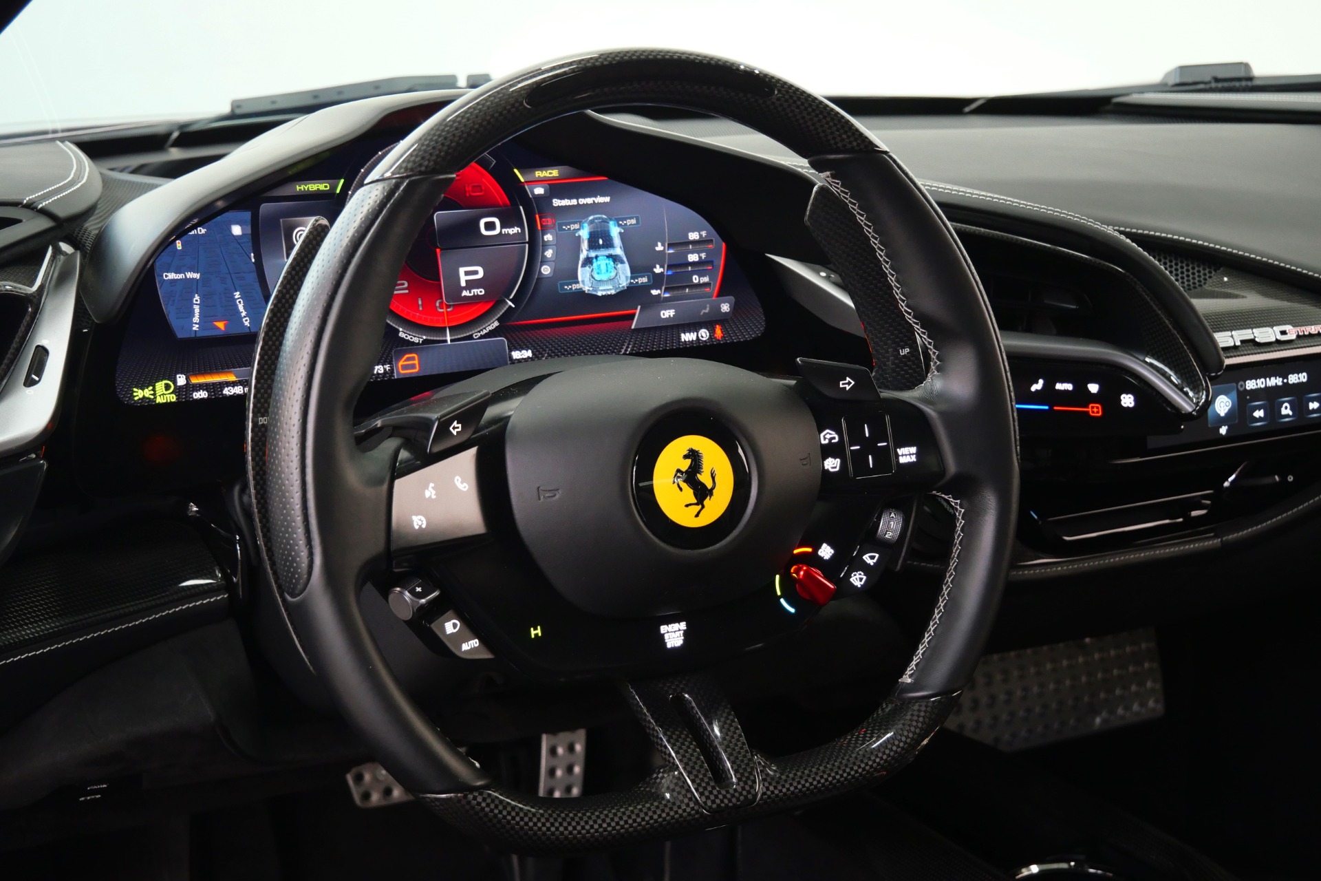 2021 SF90 Stradale -Assetto Fiorano, $245K In Options, Amazing Color picture #6