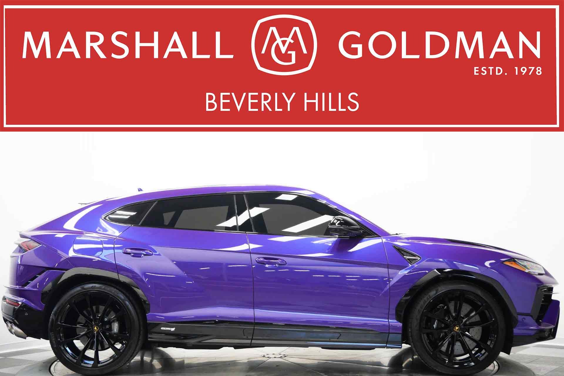 LOOKSMART 1/43 Lamborghini Urus Performance Violet Mithras - Modèle Résine - Précde