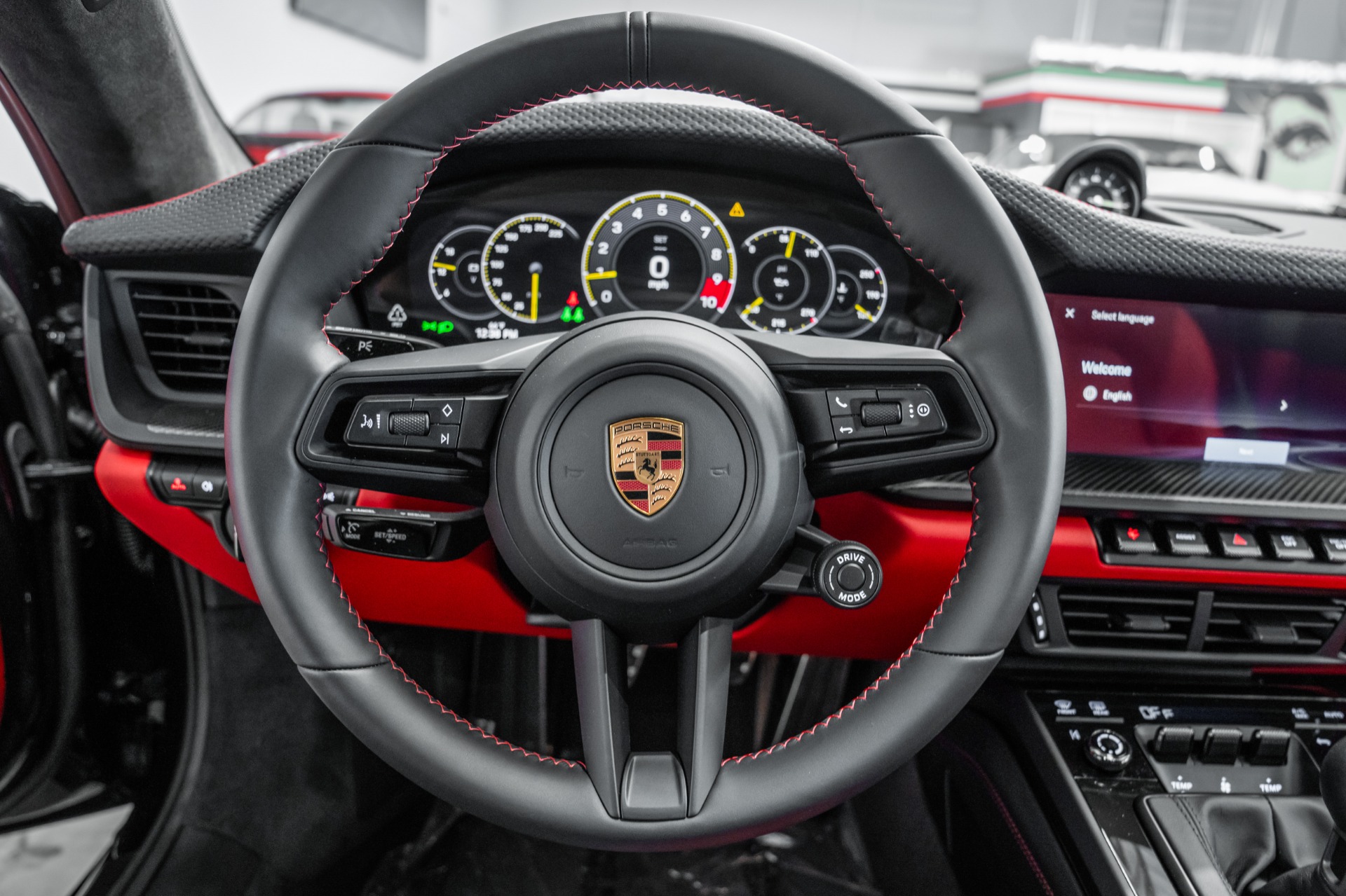 2026 911 GT3 Touring -6 Speed Manual, PCCBs, Red Leather picture #5