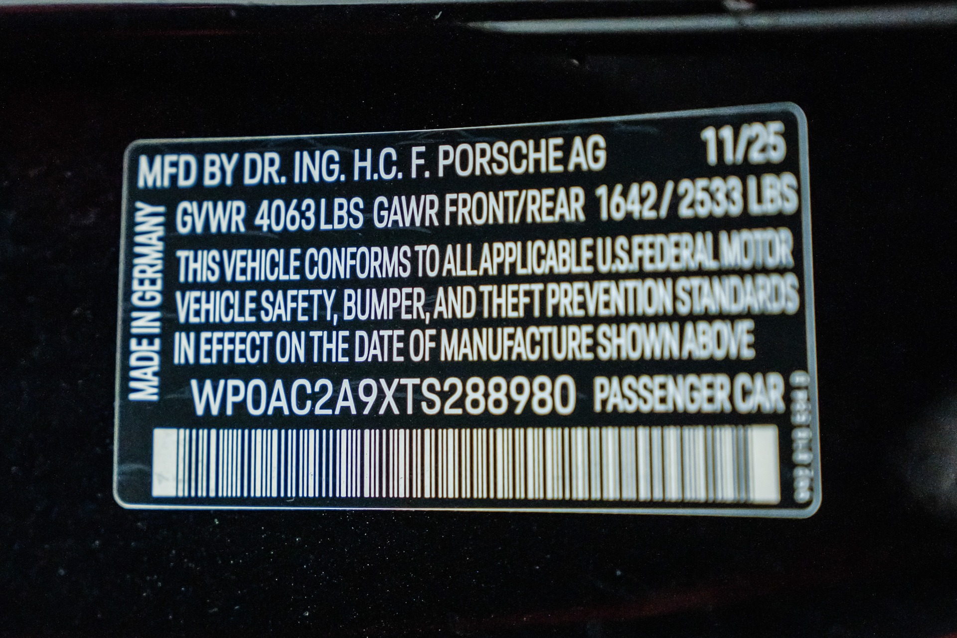 2026 911 GT3 Touring -6 Speed Manual, PCCBs, Red Leather picture #10