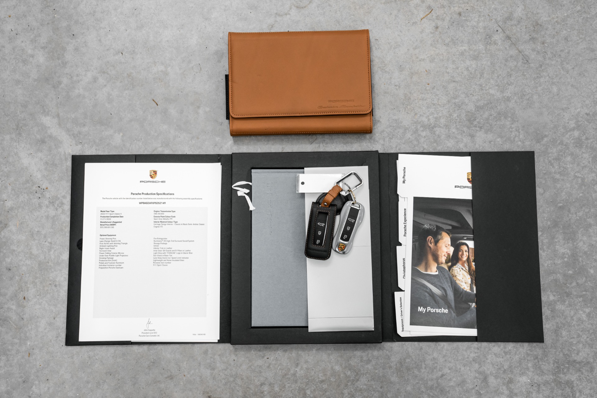 2023 911 Sport Classic -Low Miles, Extended Leather, 7 Speed Manual picture #12