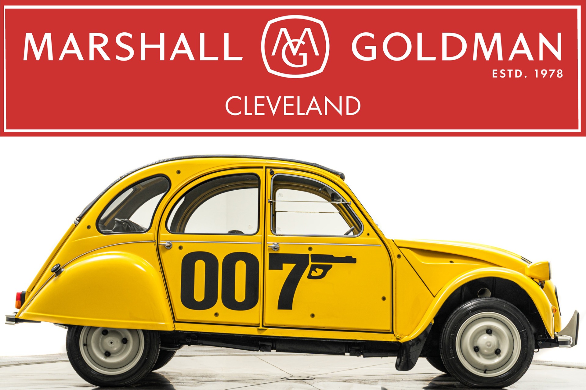1981 Citroen 2CV6 Special -James Bond Tribute, Original Swiss car