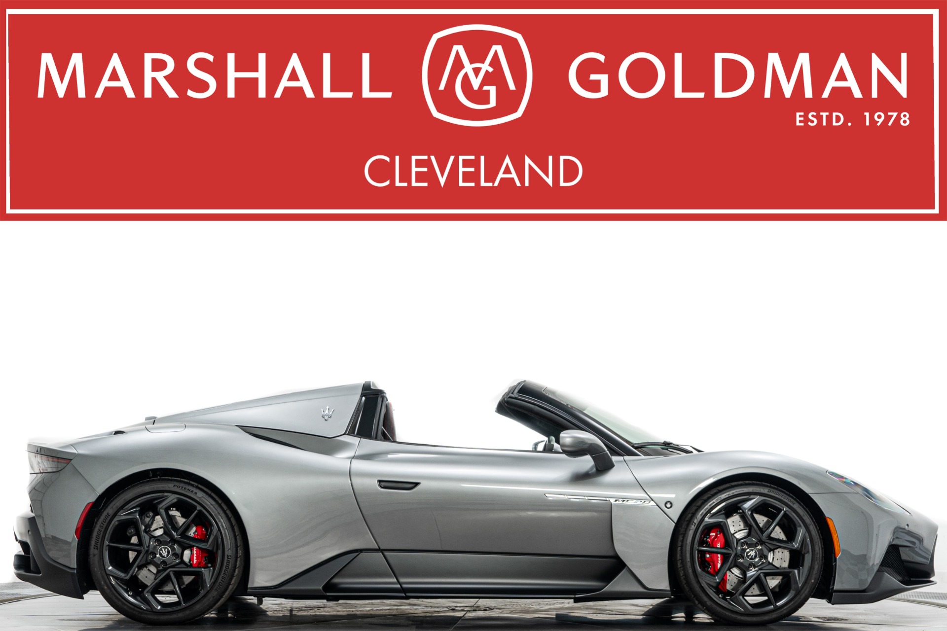 2023 Maserati MC20 Cielo -351 Miles, Lightweight Racing Seats, Interior Carbon Fiber Package