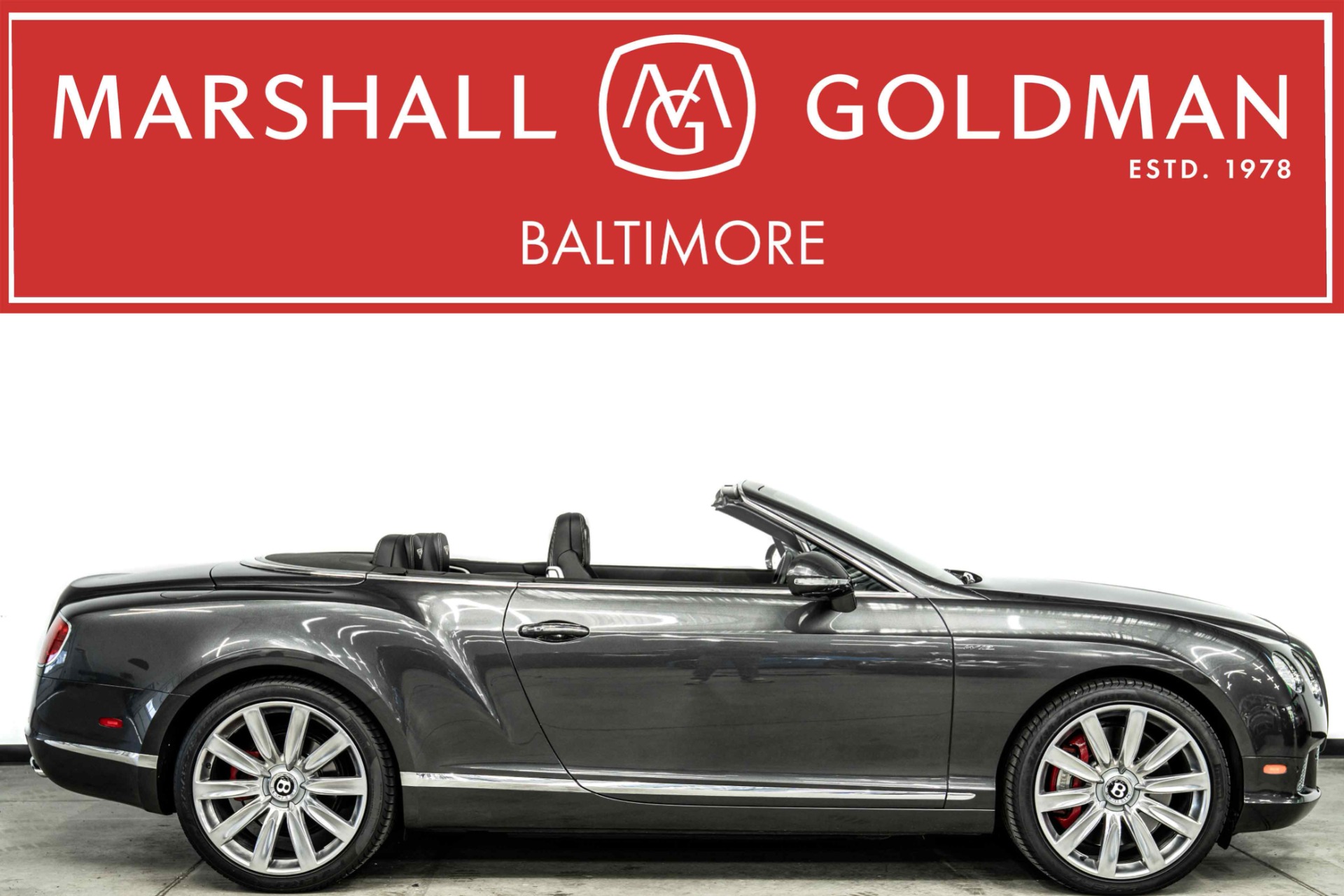 2014 Bentley Continental GTC -Twin Turbo W12 Power, Polished Propeller Wheels, Low Miles