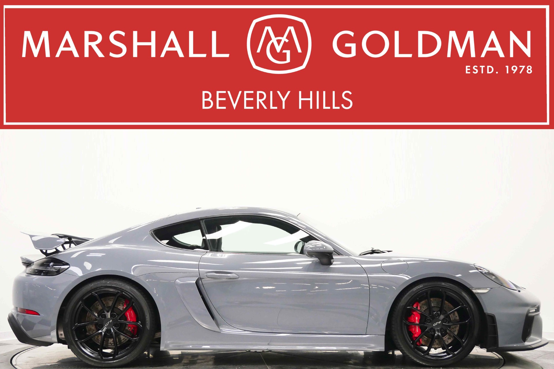 2023 Porsche 718 Cayman GT4 -4 Liter Power, 18 Way Seats, Leather and Race-Tex Interior