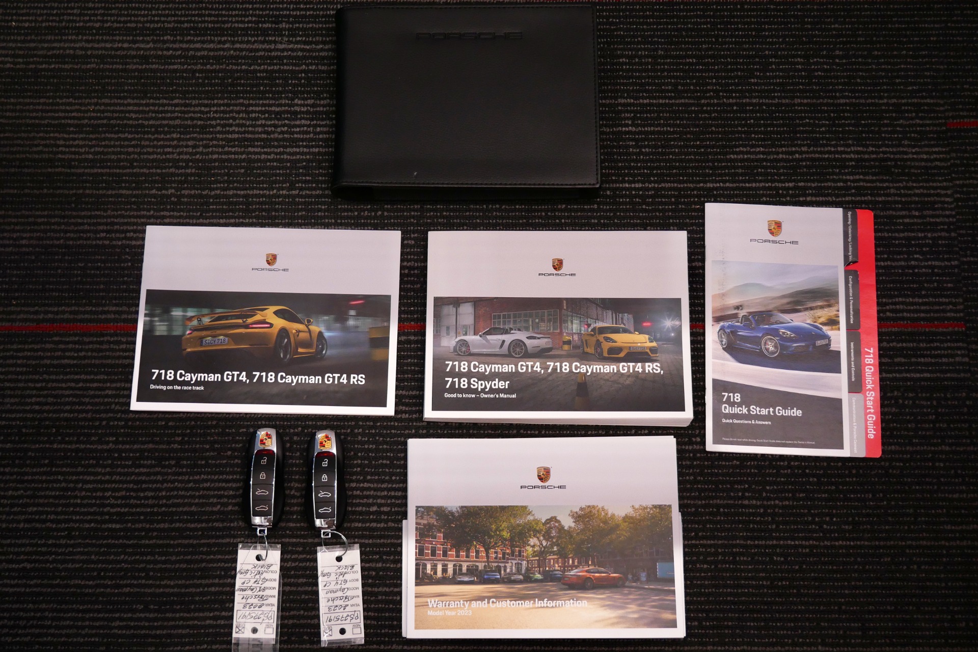 2023 718 Cayman GT4 -4 Liter Power, 18 Way Seats, Leather And Race-Tex Interior picture #10