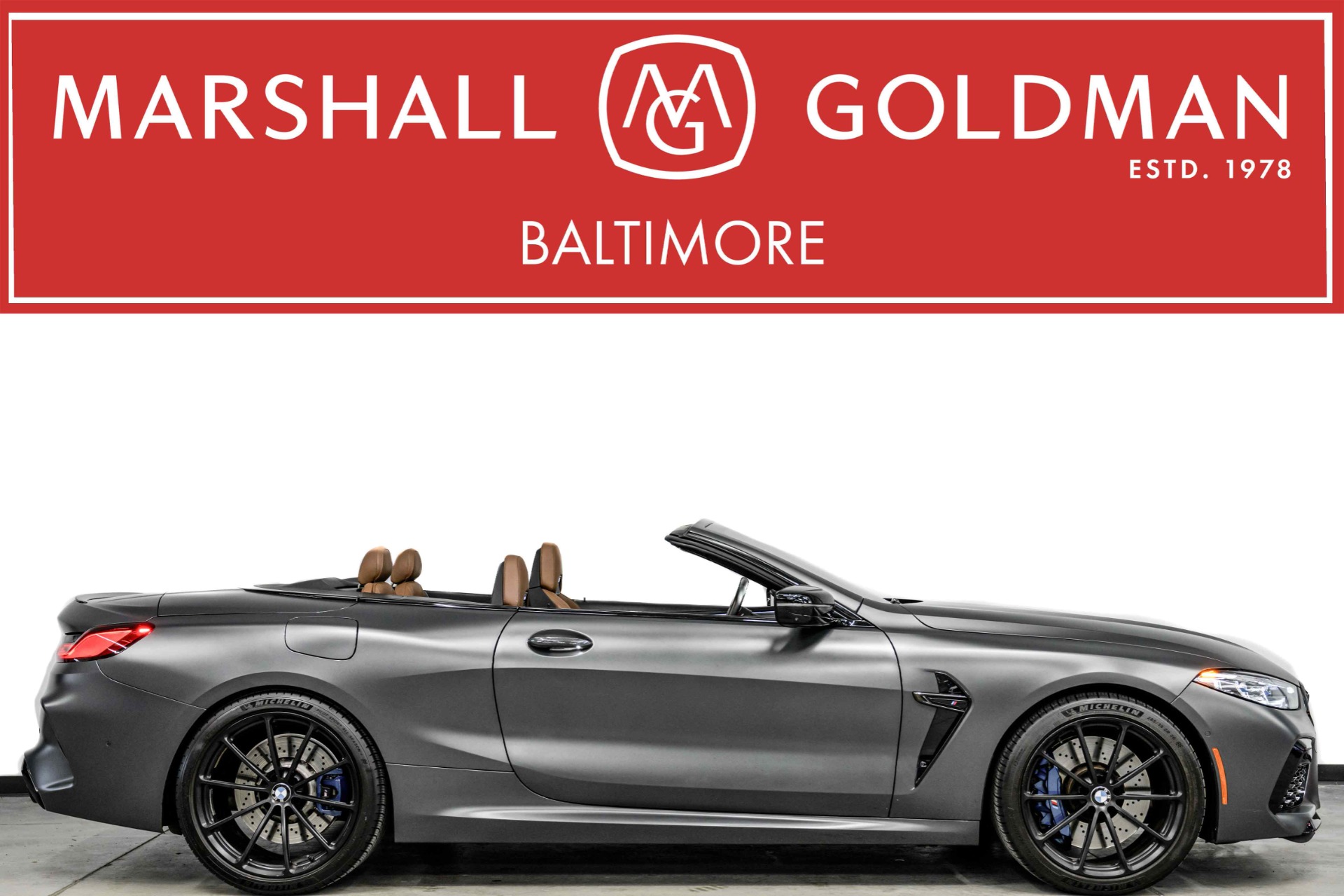 2022 BMW M8 Competition Convertible -Driver Assistance Package, Matte PPF film