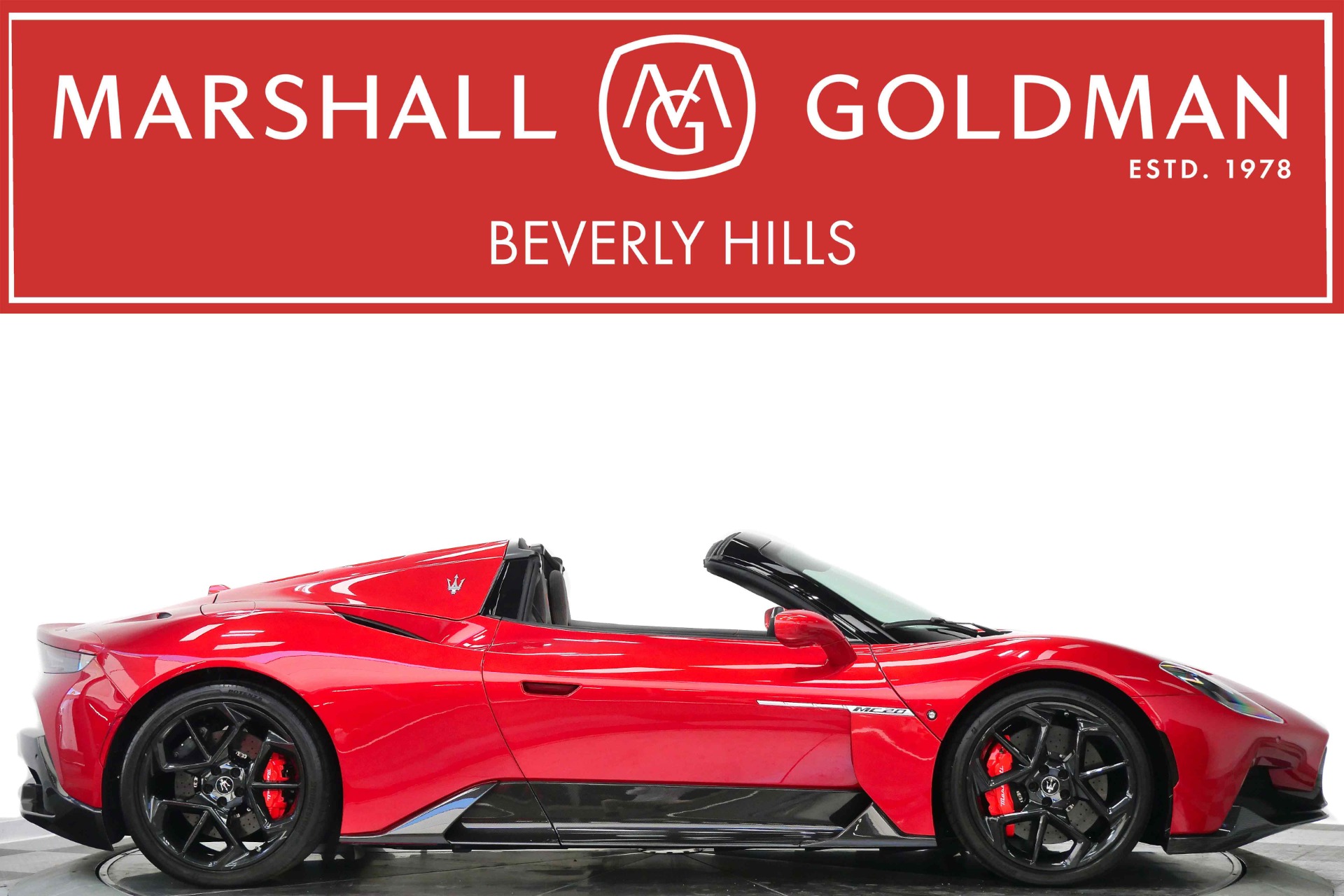 2023 Maserati MC20 Cielo -1598 Miles, Carbon Ceramic Brakes, Interior/Exterior Carbon Packages