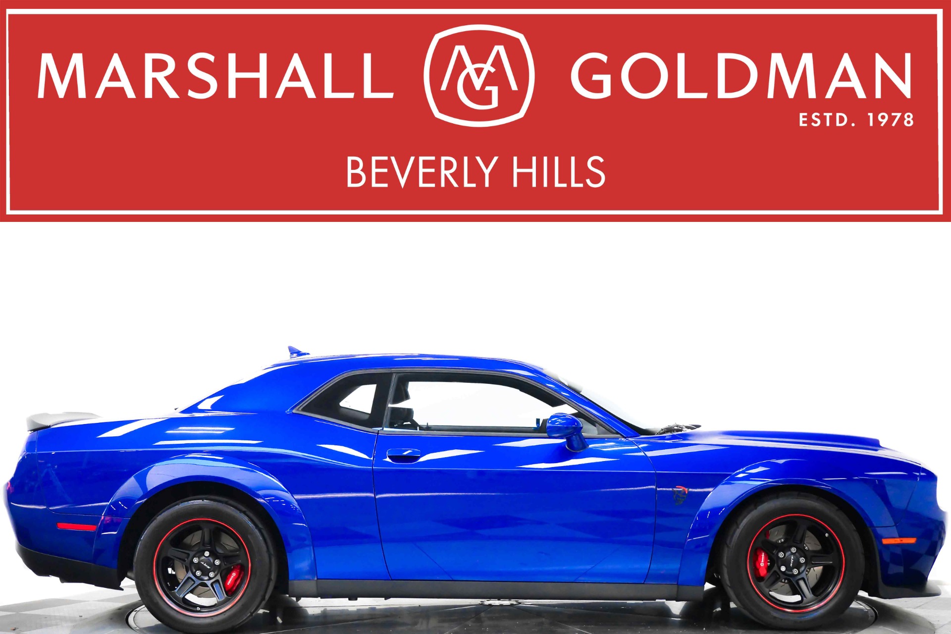 2018 Dodge Challenger SRT Demon -#2940 of 3300 Built, One of 17 in IndiGo