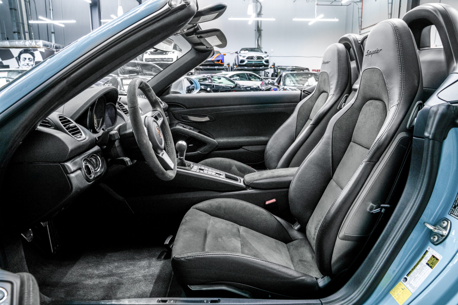 2022 718 Boxster Spyder -Paint To Sample, 6 Speed Manual picture #24
