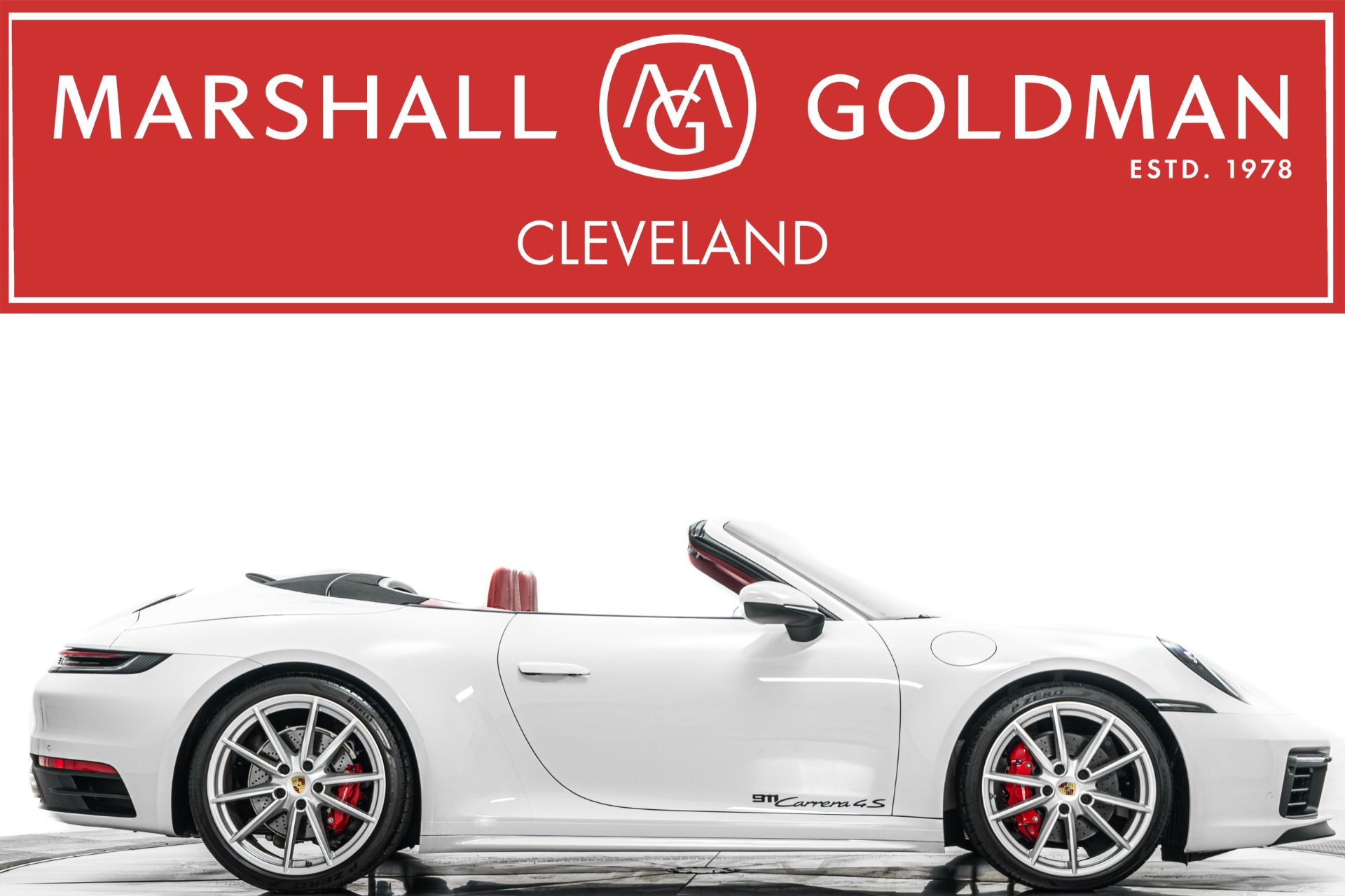 2024 Porsche 911 Carrera 4S Cabriolet -Low Miles, Black Convertible Top