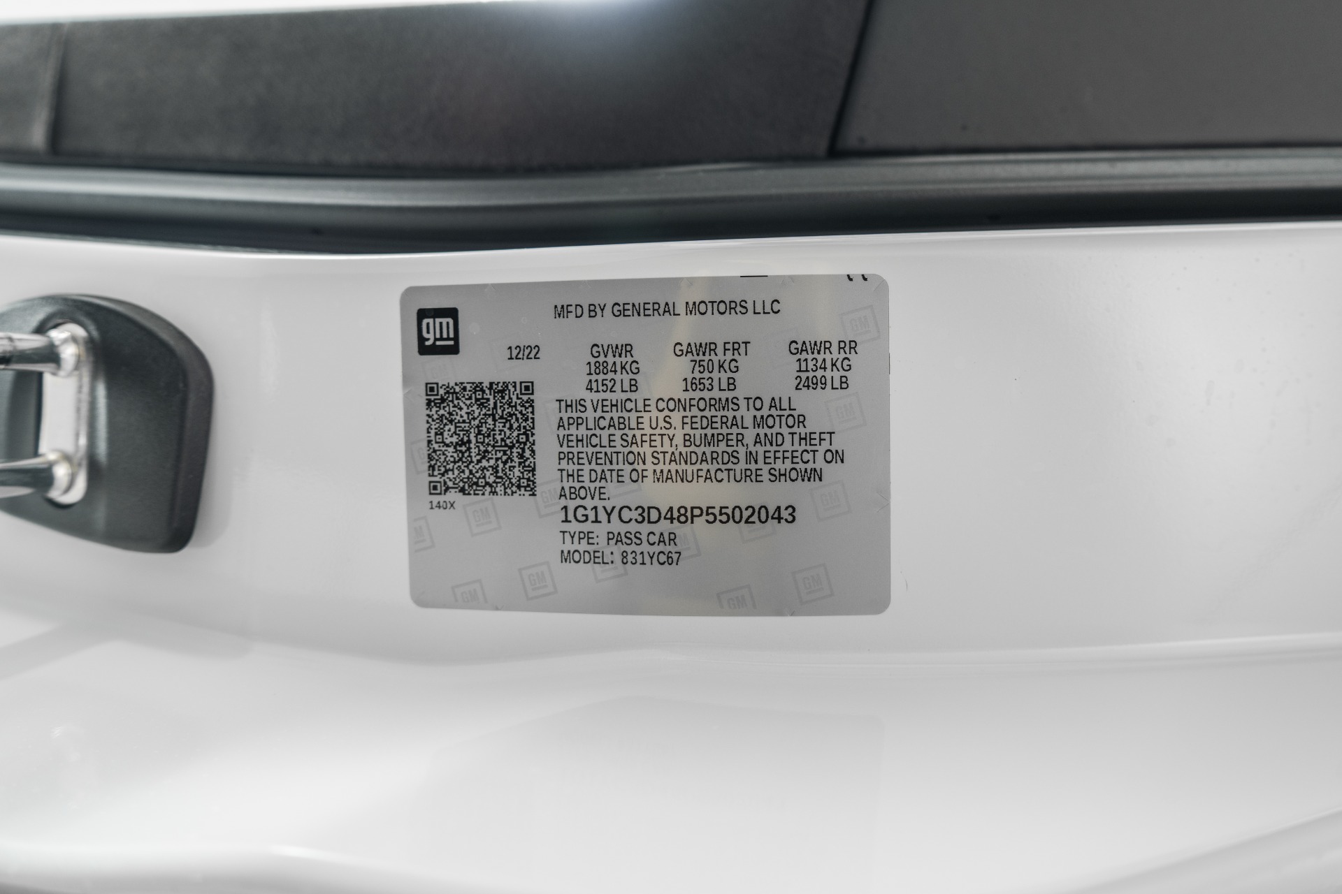 2023 Corvette Stingray Convertible -70th Anniversary Package, Z51 Package picture #12