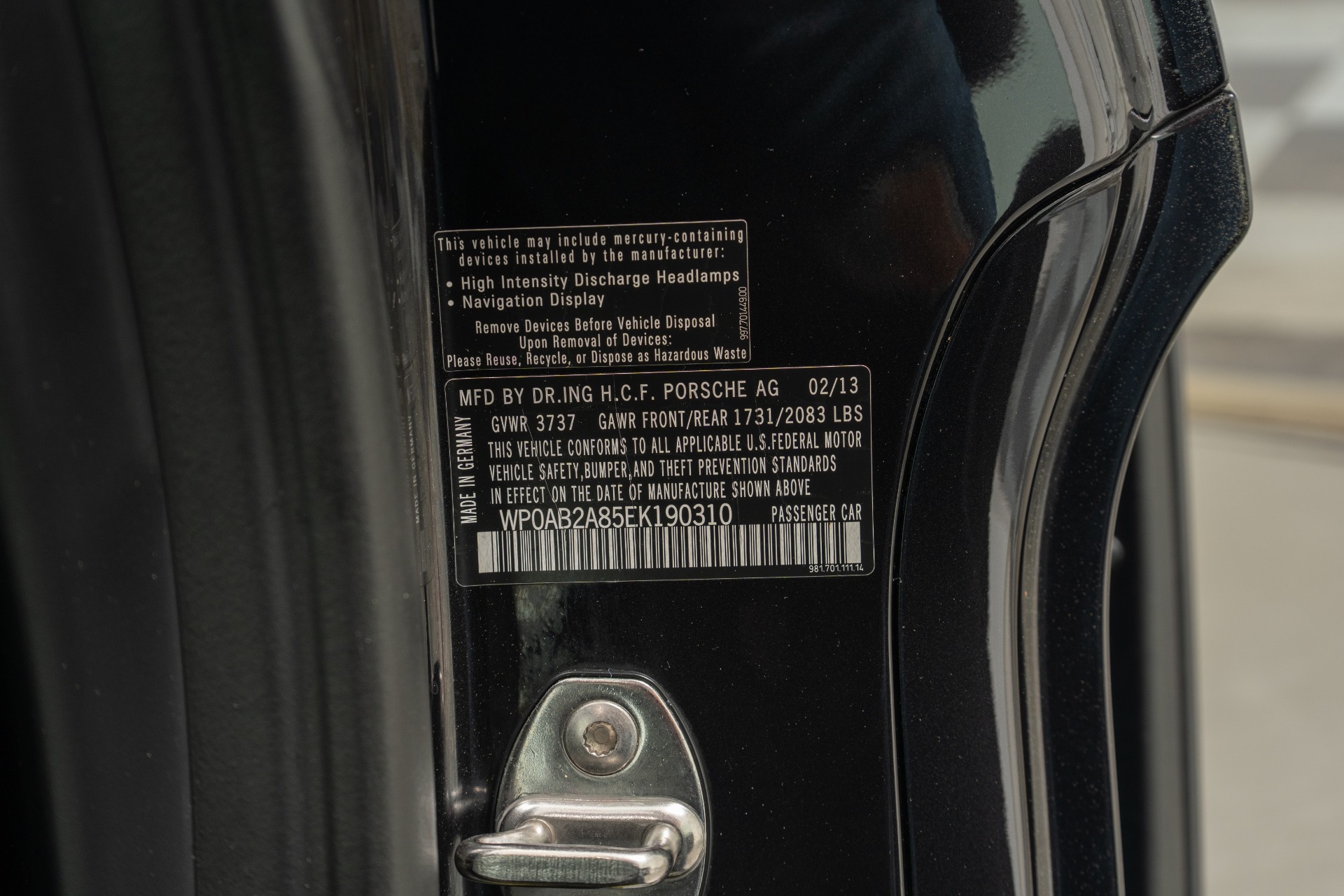 2014 Cayman S picture #19