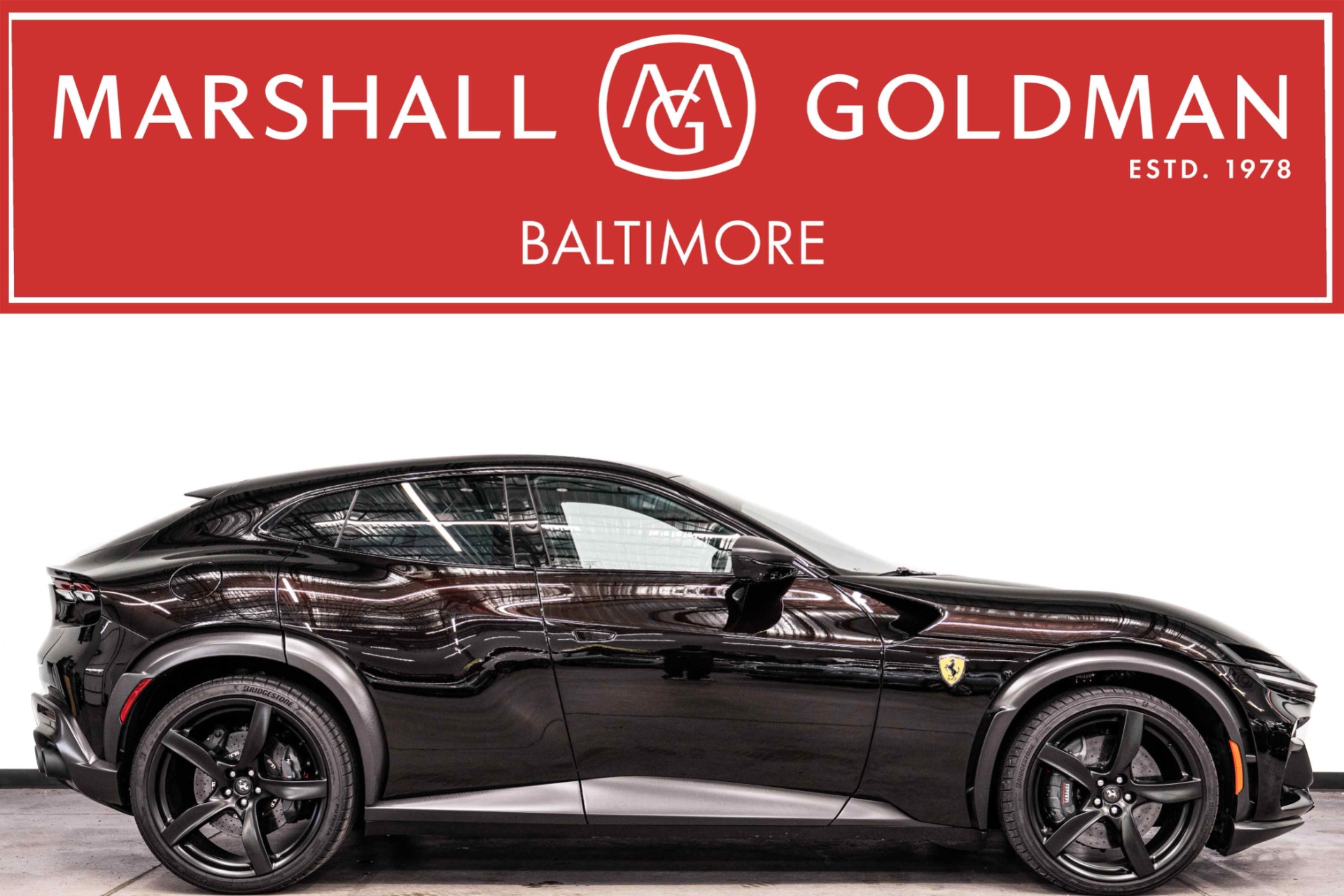 2024 Ferrari Purosangue -Factory Matte Carbon Fiber Exterior Trim