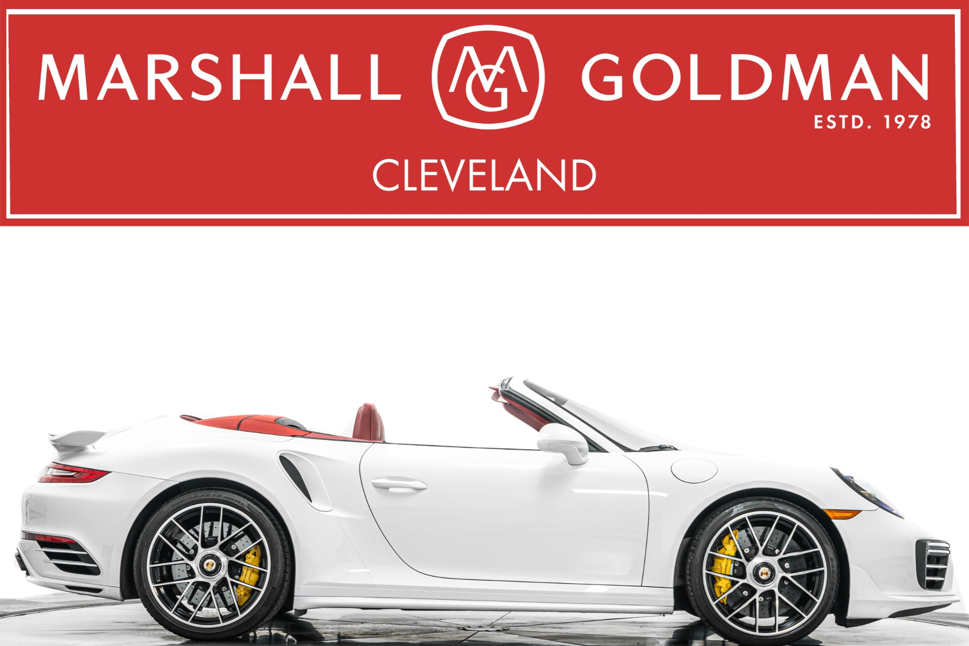 2019 Porsche 911 Turbo S Cabriolet -Factory Aerokit, Burmester Audio, Front Axle Lift