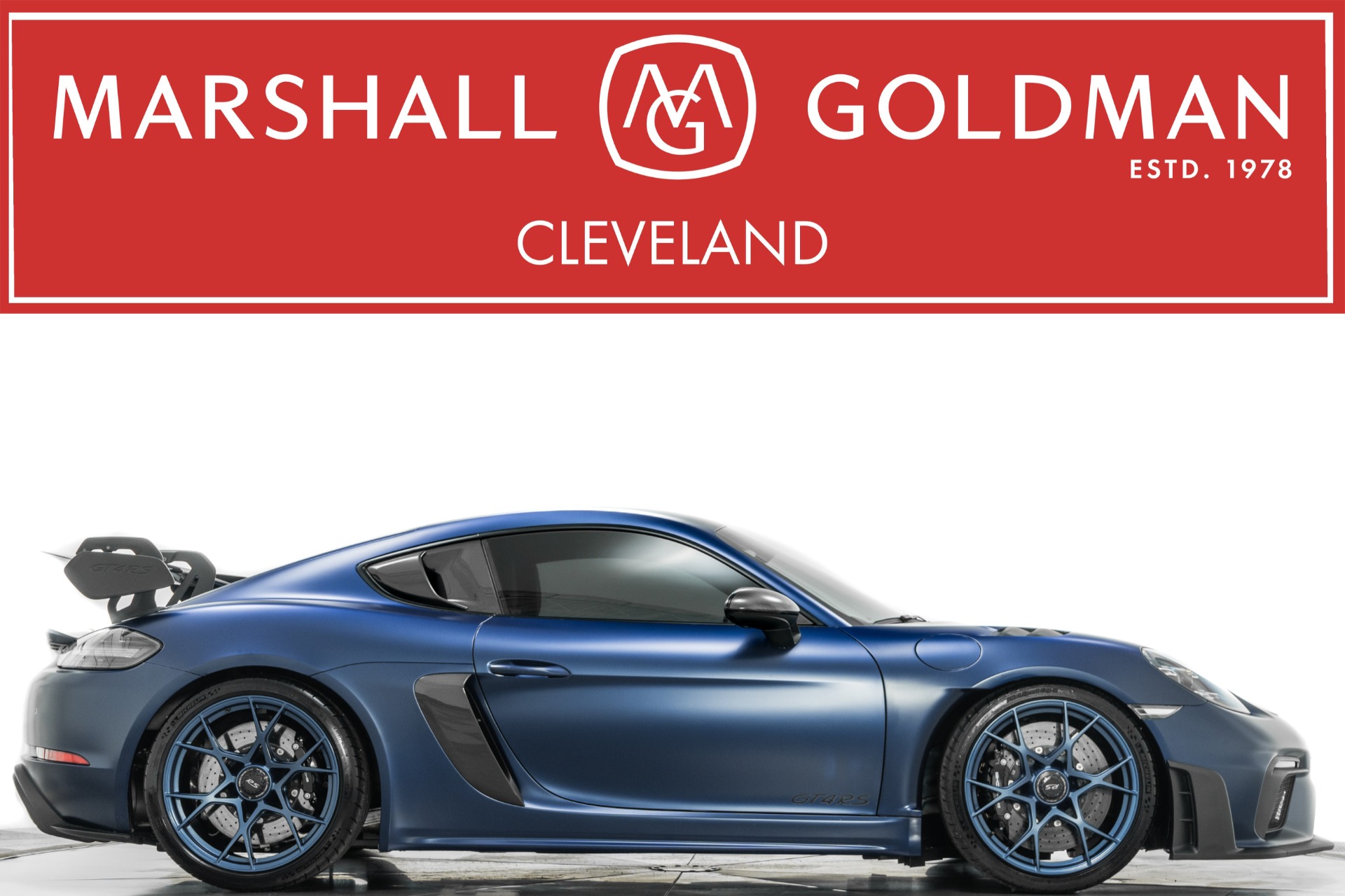 2023 Porsche 718 Cayman GT4 RS -Weissach Package, Low Miles, Carbon Ceramic Brakes