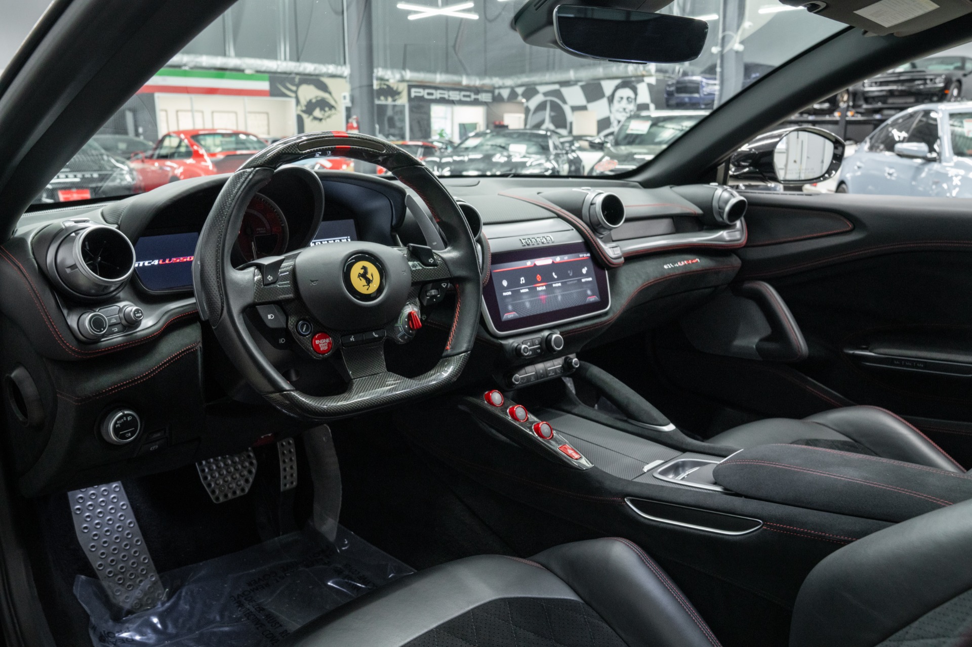 2020 GTC4Lusso -Diamond Quilted Ventilated Seats, Red Stitching, Scuderia Shields picture #10