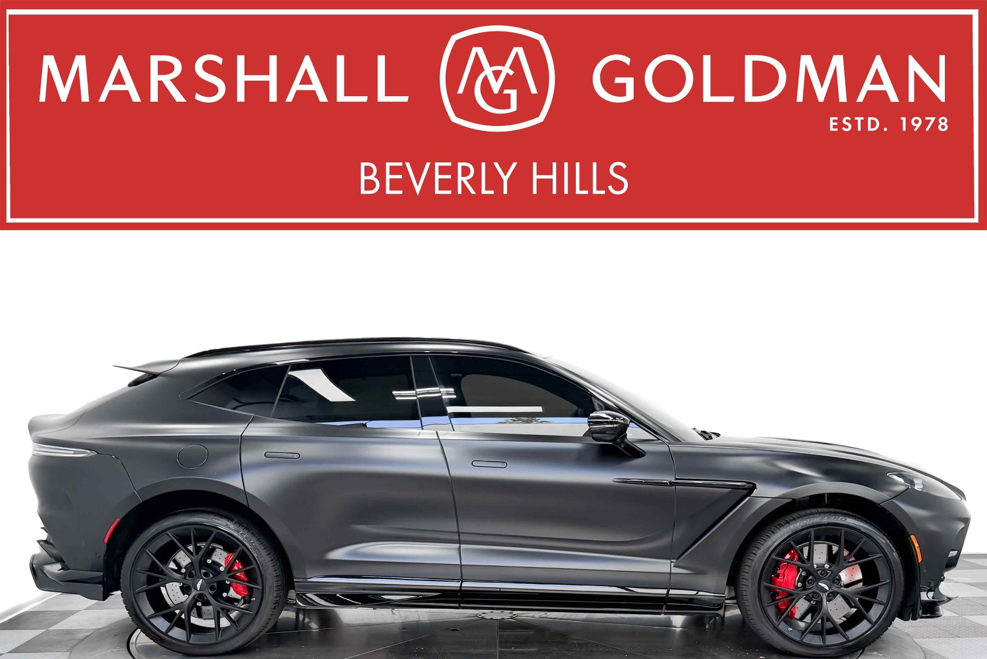 2025 Aston Martin DBX 707 -23 Inch Wheels, Matte Paint Protection Film, 697 Horsepower