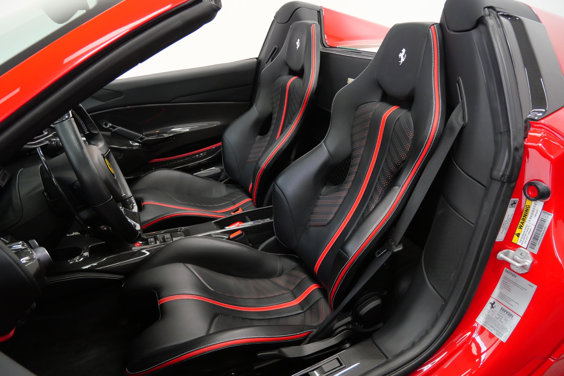 2020 488 Pista Spider -Tricolore Livery, Extensive Carbon Fiber picture #25