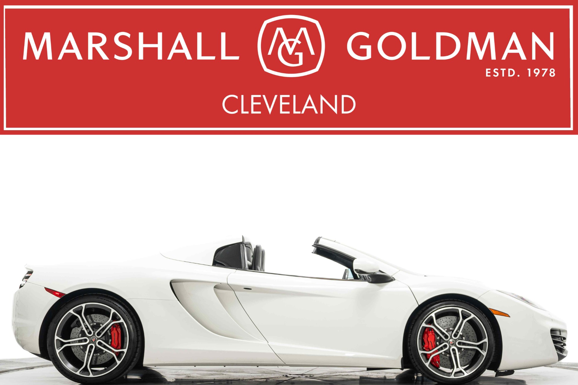2014 McLaren MP4-12C Spider -Retractable Hardtop, 616 Horsepower, Low Miles