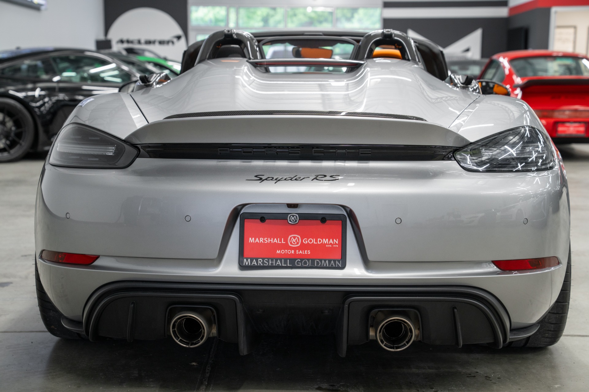 2025 718 Spyder RS -CXX Seats, Weissach Package, Magnesium Wheels