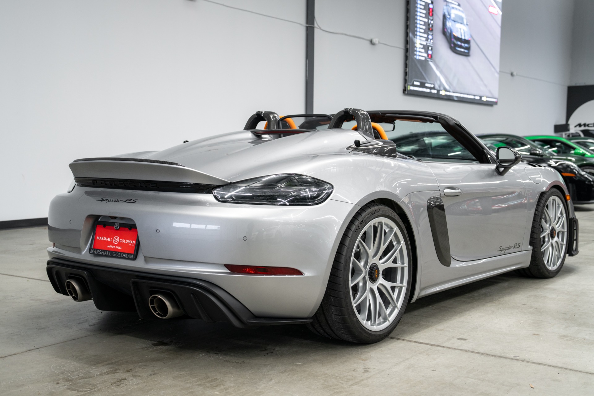 2025 718 Spyder RS -CXX Seats, Weissach Package, Magnesium Wheels
