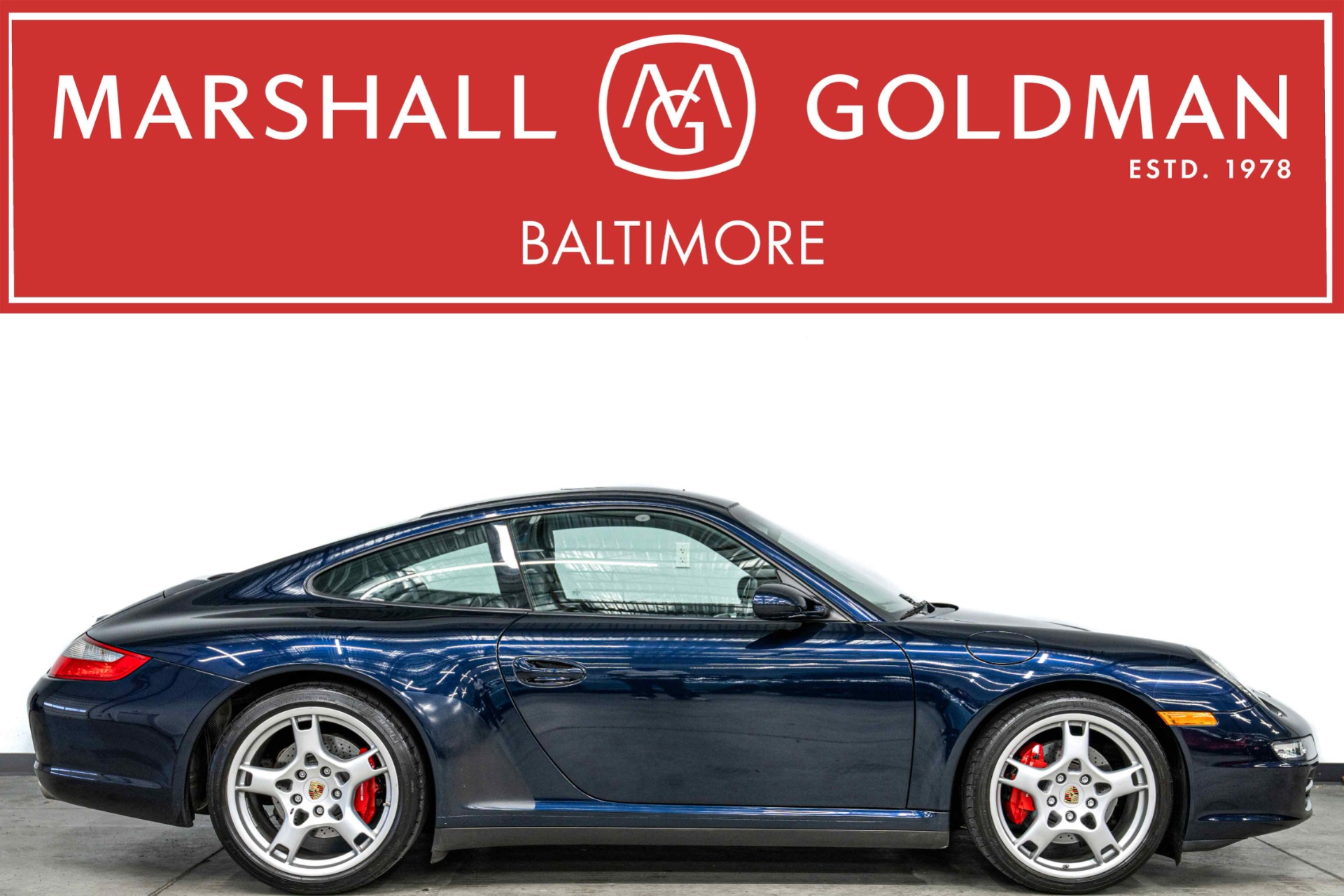 Midnight Blue Metallic 2008 Porsche 911 Carrera 4S Coupe AWD Coupe All-Wheel Drive 5-Speed Automatic