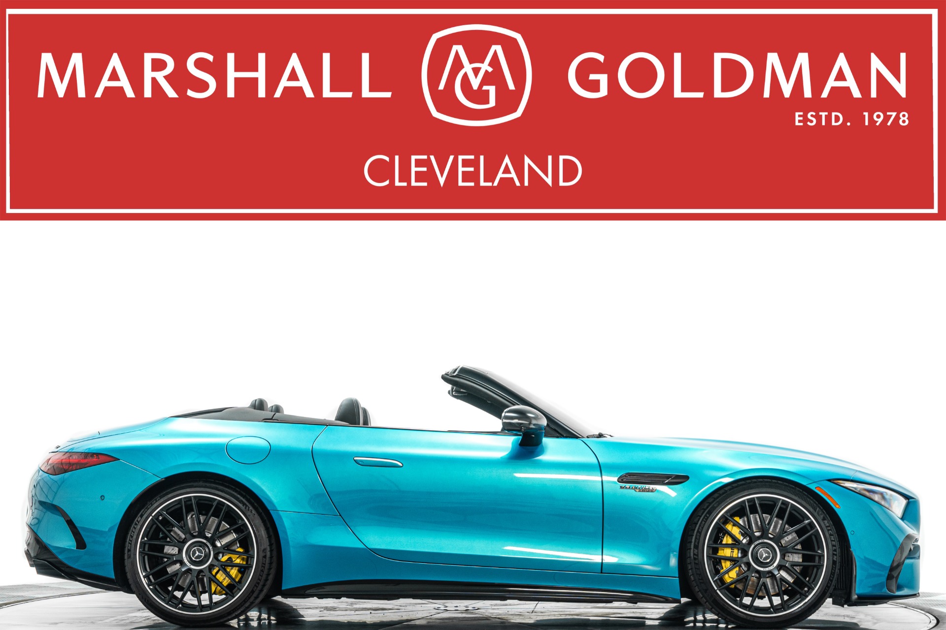 2022 Mercedes-Benz SL63 (MANUFAKTUR Hyper Blue Metallic) For Sale
