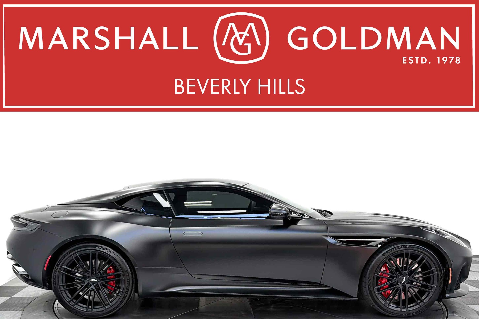 2025 Aston Martin DB12 V8 -Full Matte PPF Wrap, 671 Horsepower