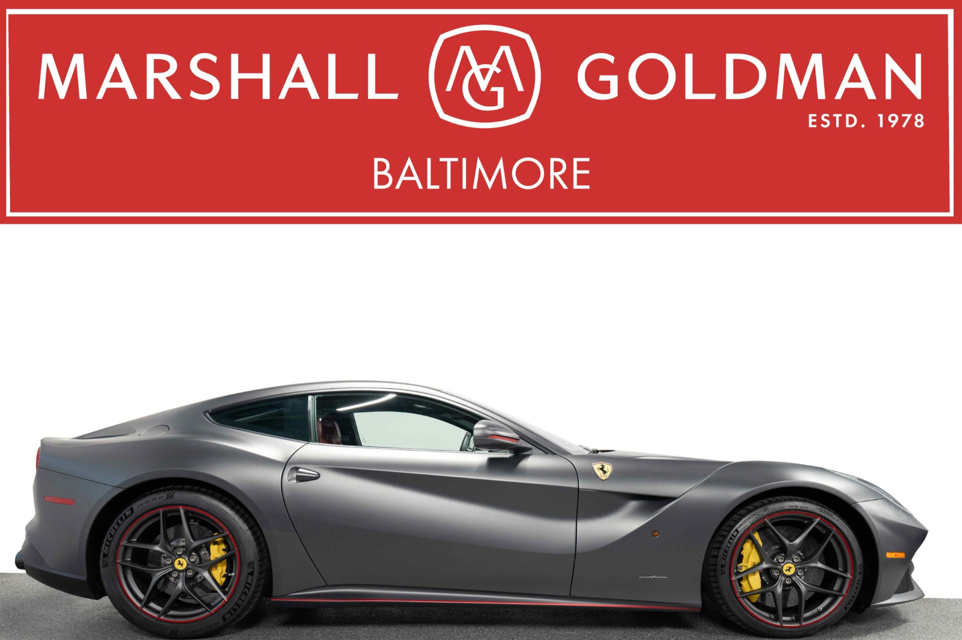 Canna Di Fucile Opaco 2014 Ferrari F12 Berlinetta Coupe Coupe Rear-Wheel Drive 7-Speed Automatic