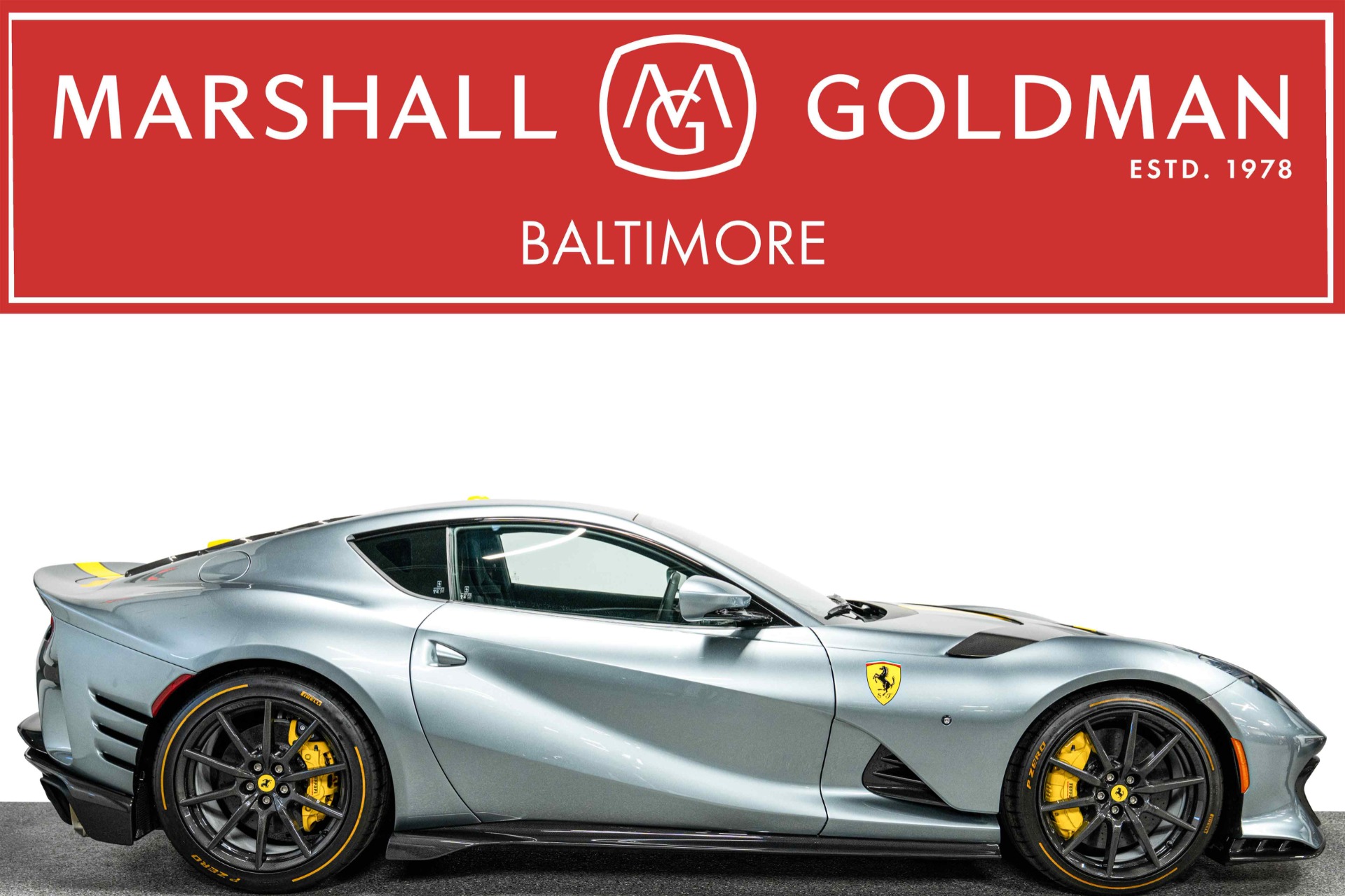 2023 Ferrari 812 Competizione -55 Original Miles, 1 of 999 Built, Immaculate