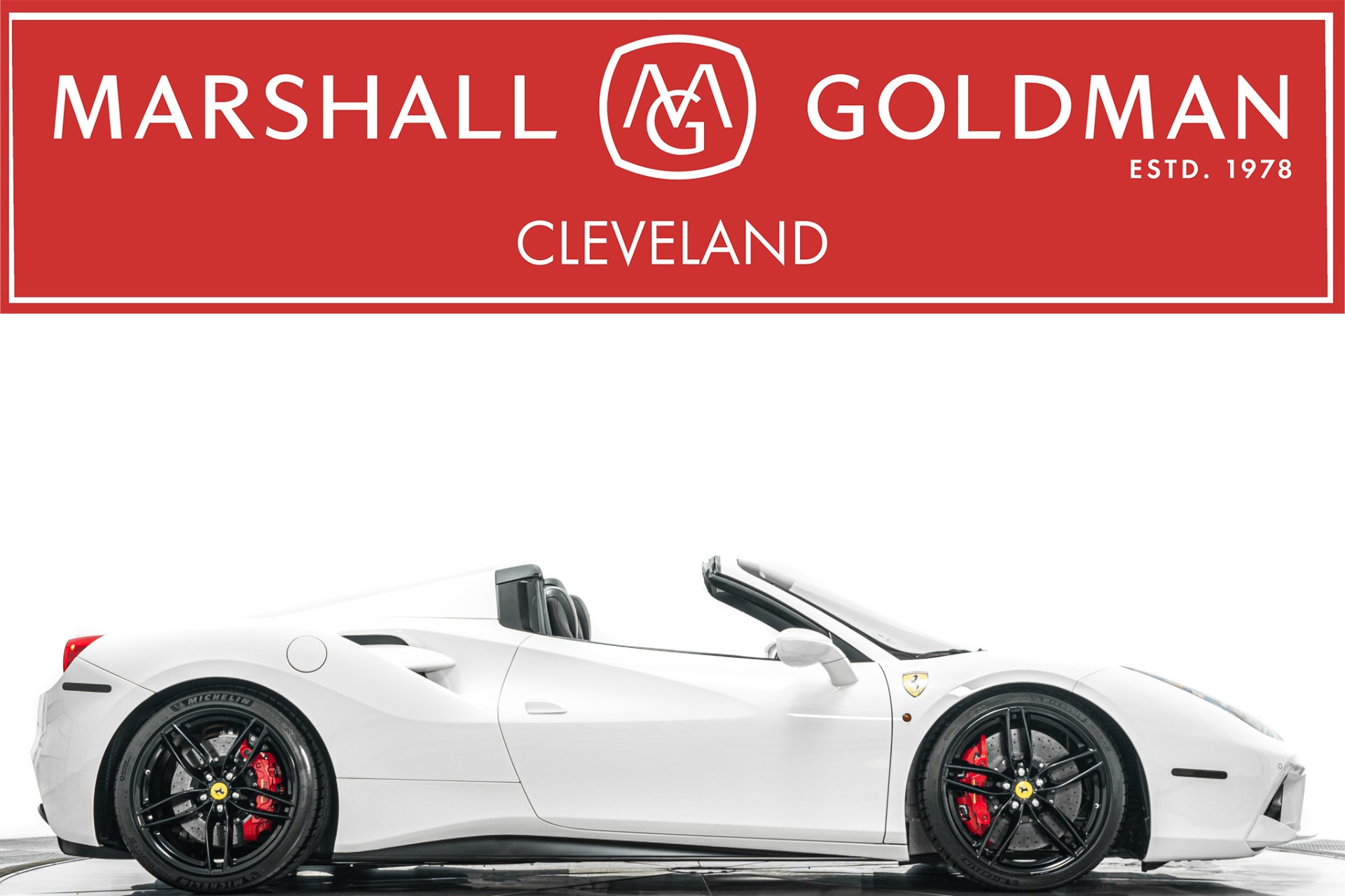 2018 Ferrari 488 Spider -Carbon Fiber Driving Zone, Daytona Seats