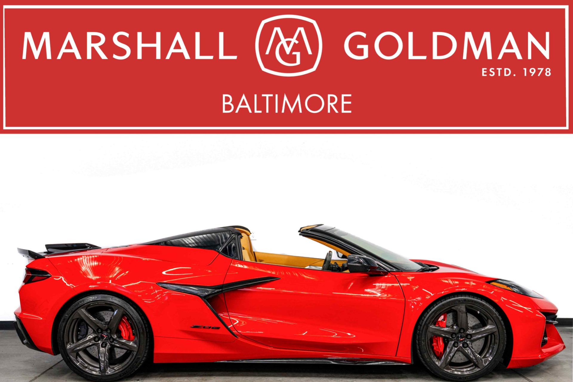2023 Chevrolet Corvette Z06 Convertible -Carbon Fiber Wheels, Carbon Fiber Interior Trim Level 2