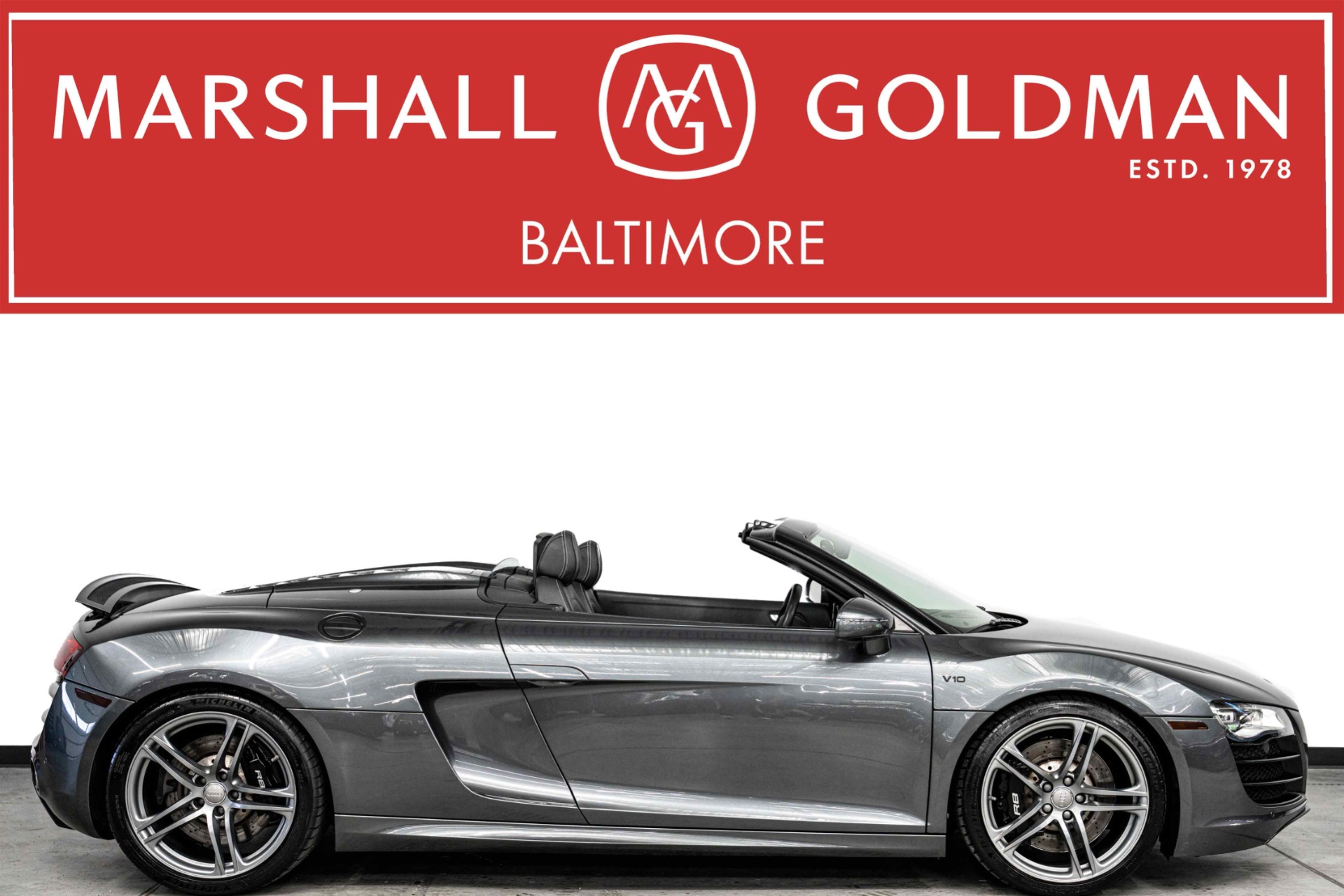 2012 Audi R8 V10 quattro Spyder -6 Speed Manual, Low Miles