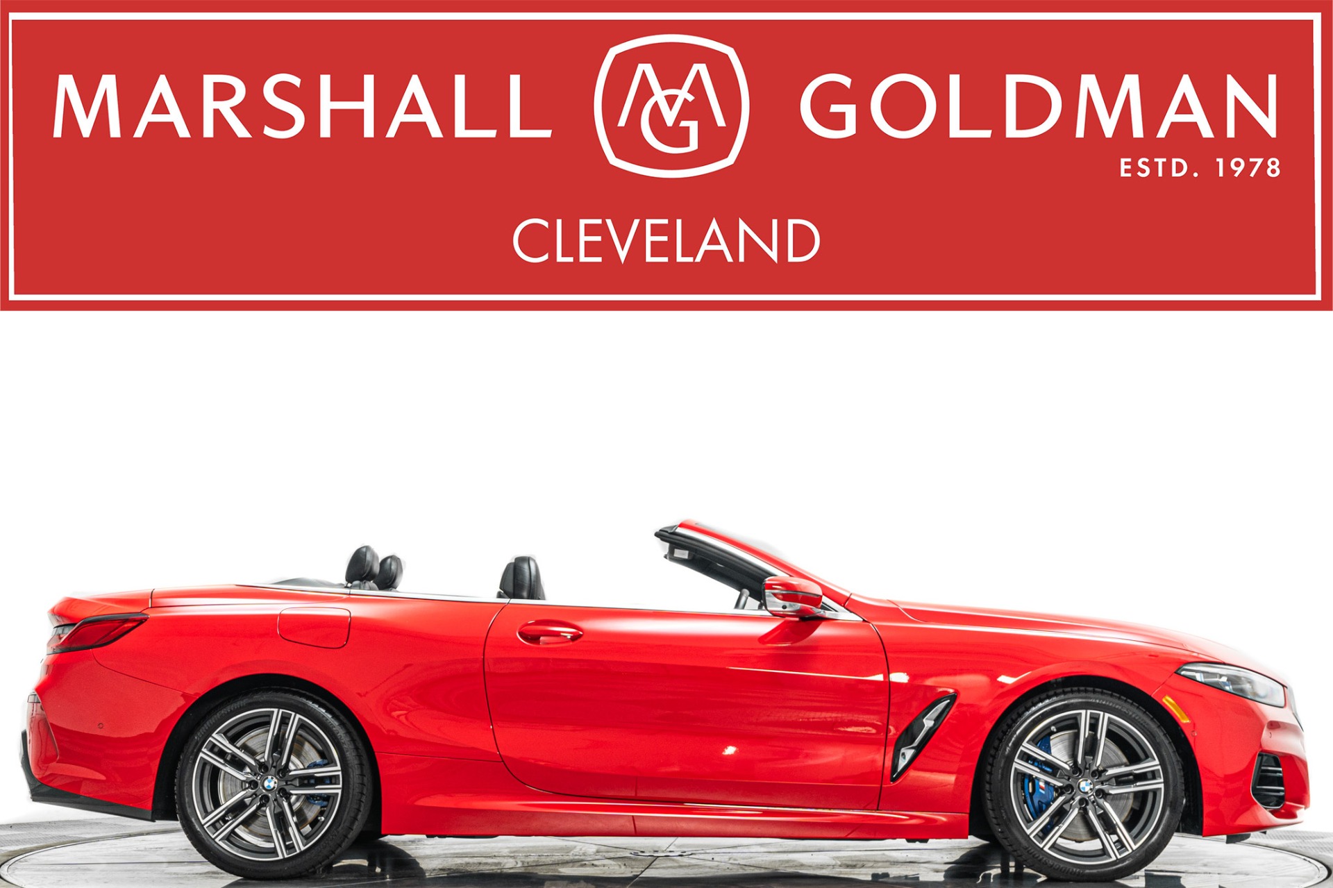 2025 BMW 840i xDrive Convertible -Ferrari Rosso Corsa, Very Low Miles