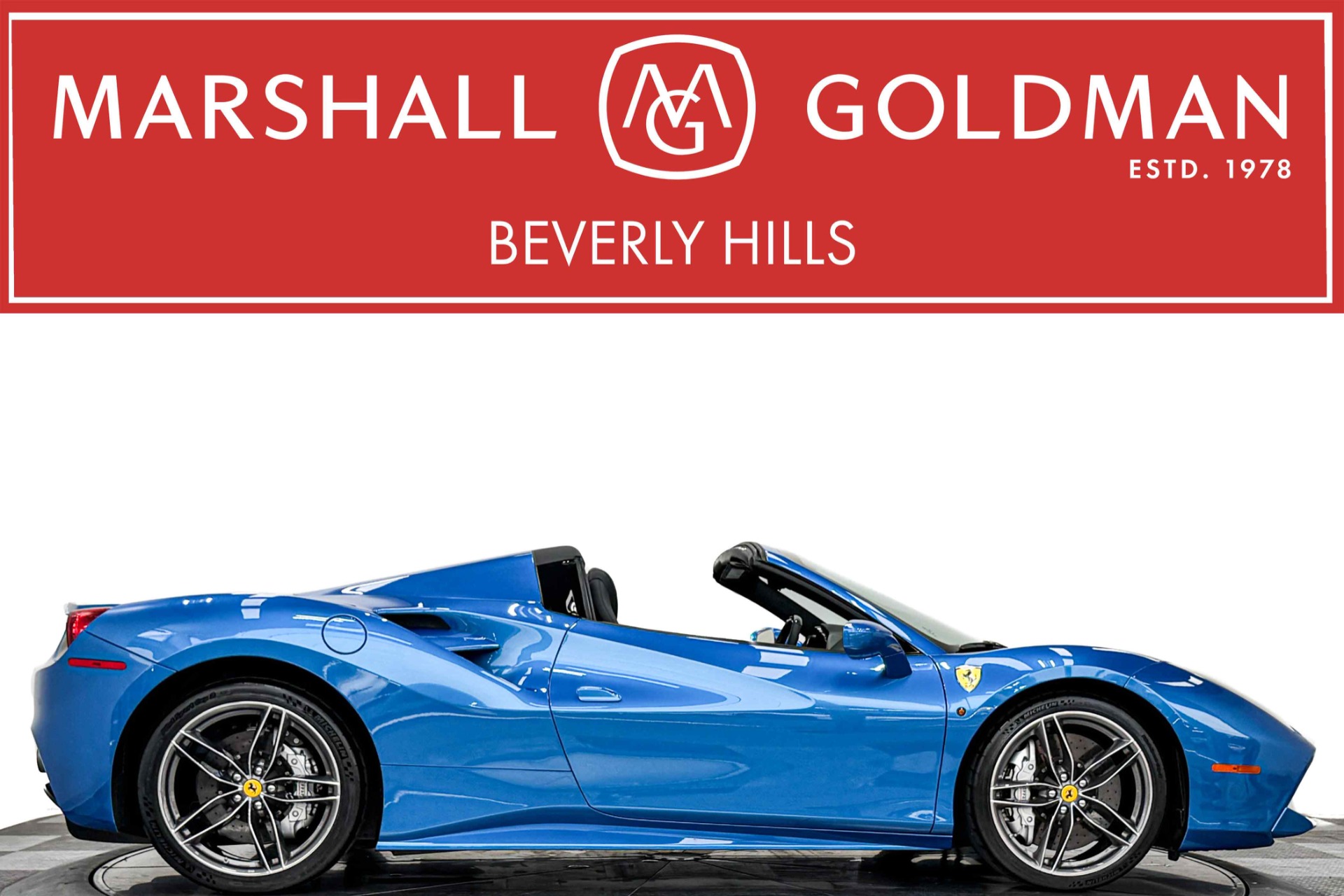 2018 Ferrari 488 Spider -Very Low Miles, Special Paint Color, Daytona Seats