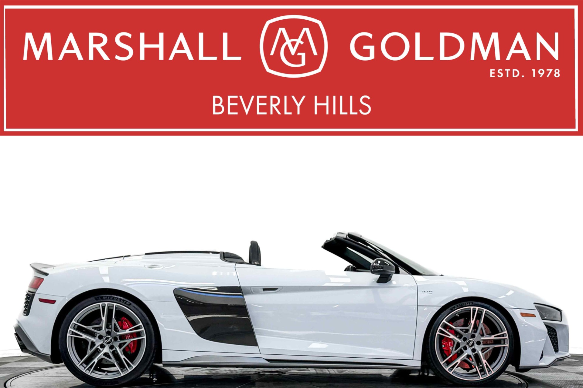 2023 Audi R8 V10 Performance Spyder -Low Miles, Fresh Service, Leather Interior Package