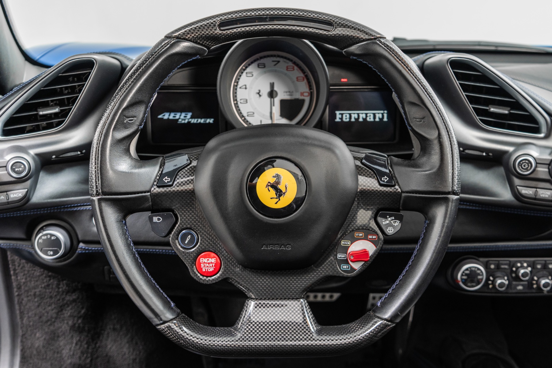 2017 488 Spider -Suspension Lifter, Led Steering Wheel picture #13