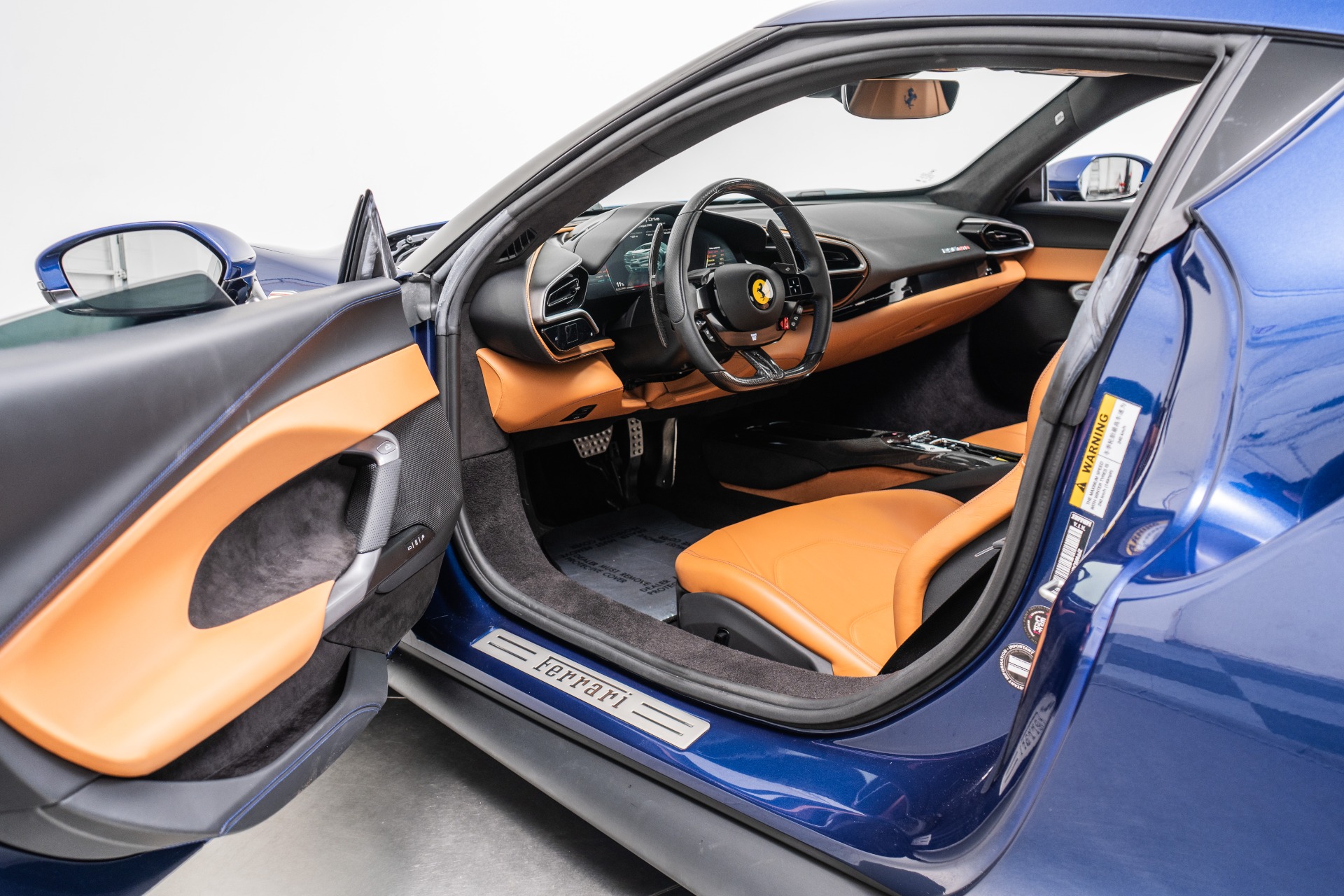2024 296 GTB -968 Miles, Carbon Fiber Driving Zone, Passenger Display picture #21