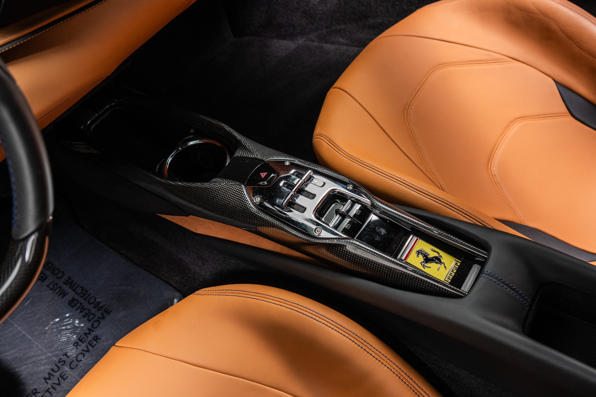 2024 296 GTB -968 Miles, Carbon Fiber Driving Zone, Passenger Display picture #28