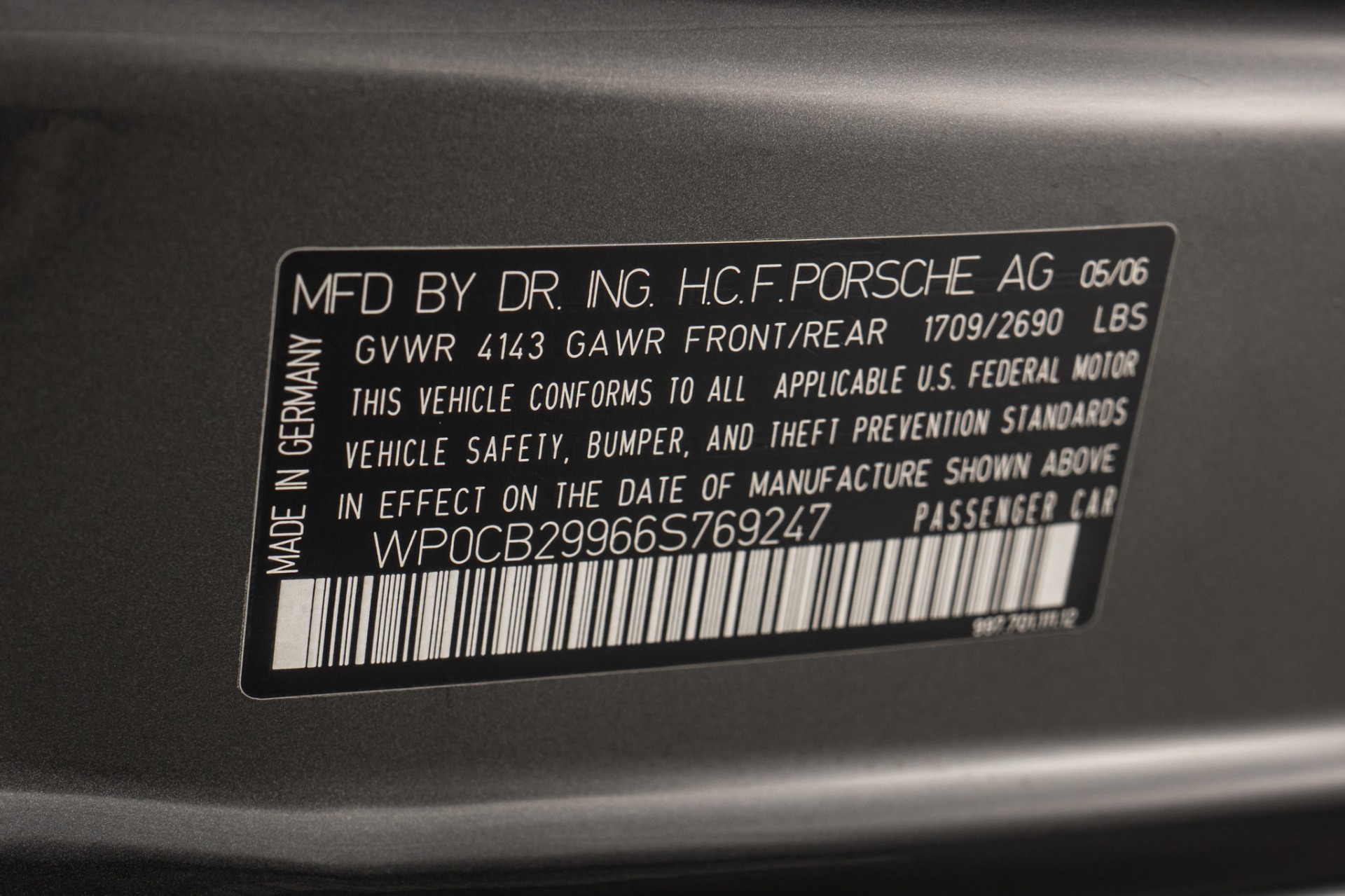 2006 911 Carrera S Cabriolet -6 Speed Manual, Low Miles picture #18