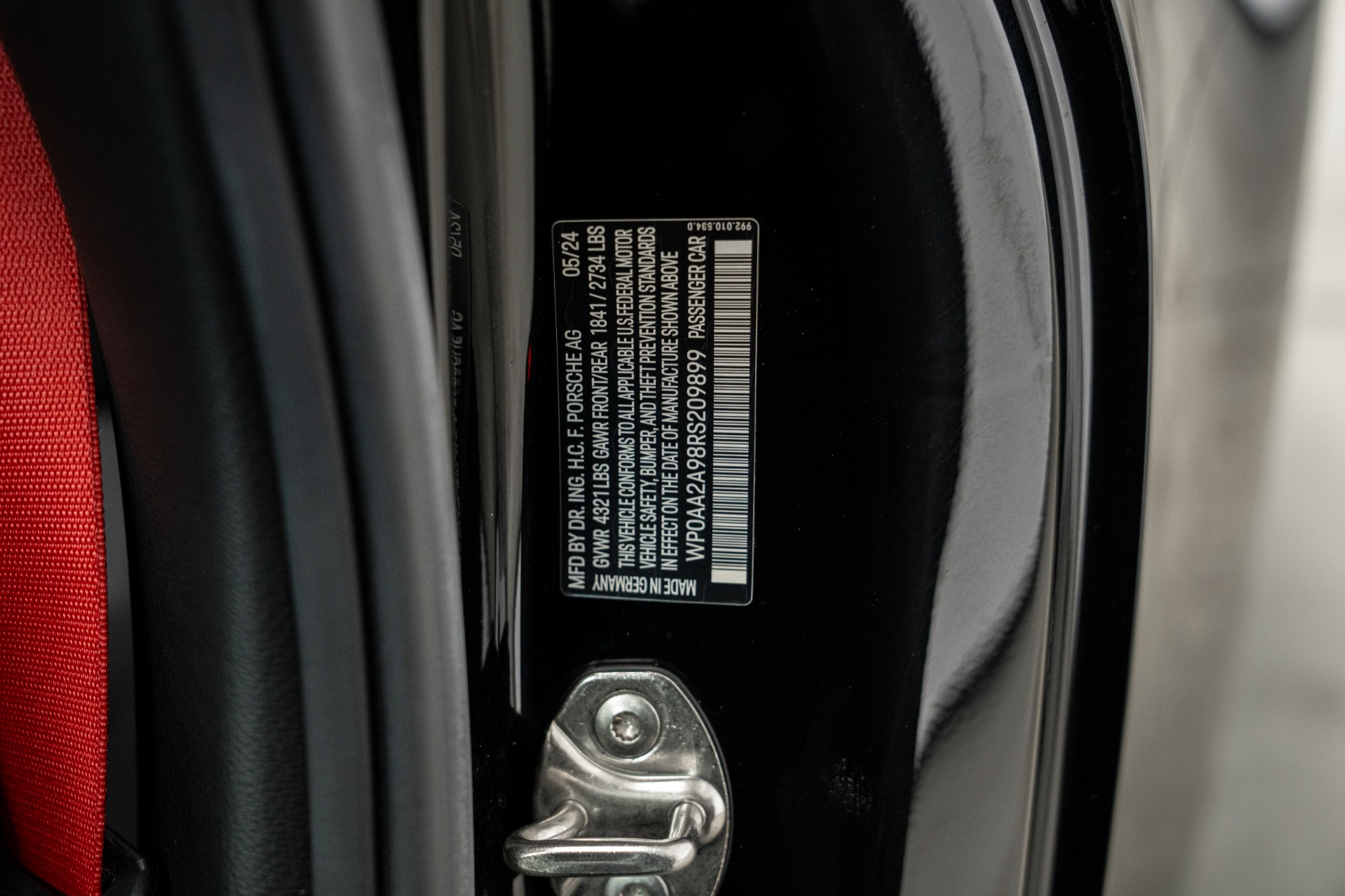 2024 911 Carrera T -Factory Aerokit, Heated And Ventilated Seats picture #17