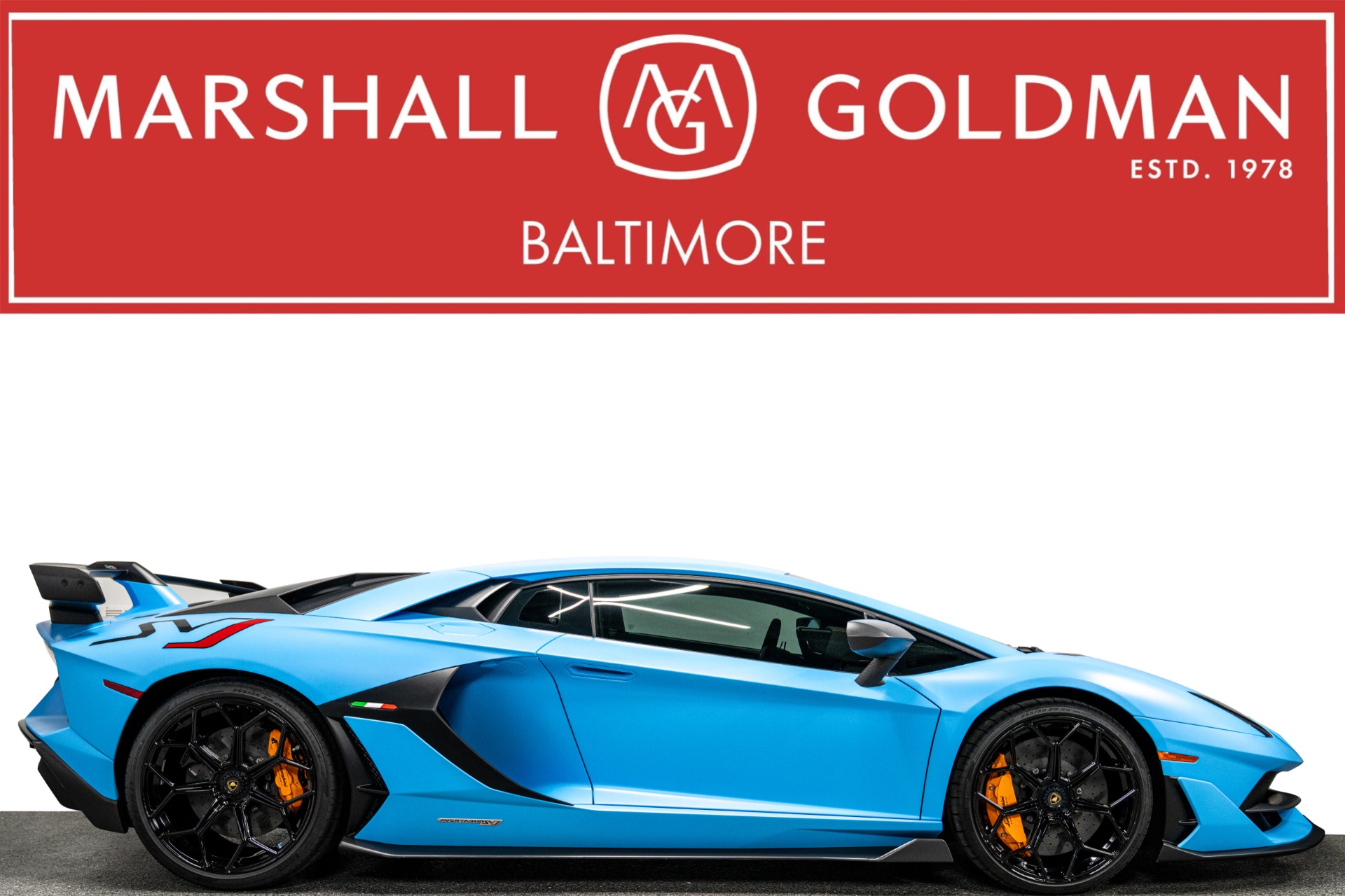 2020 Lamborghini Aventador LP 770-4 SVJ -1 of 3 Ad Personam Paint, Low Miles, $85K in Options